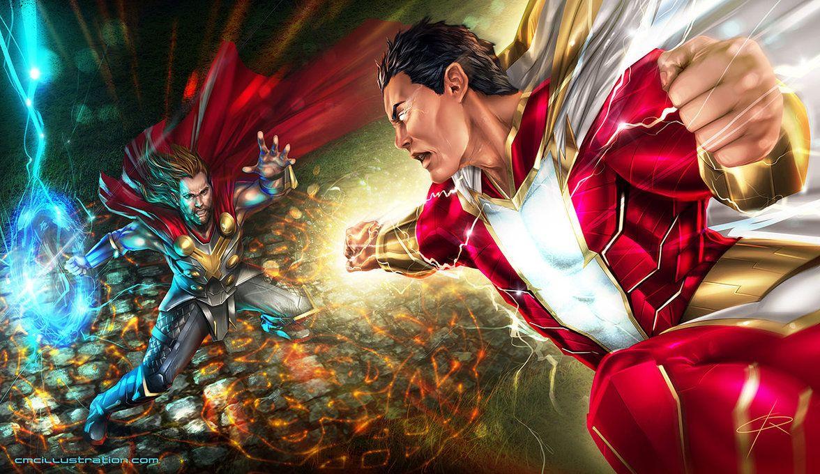 1176x680 Shazam vs Thor
