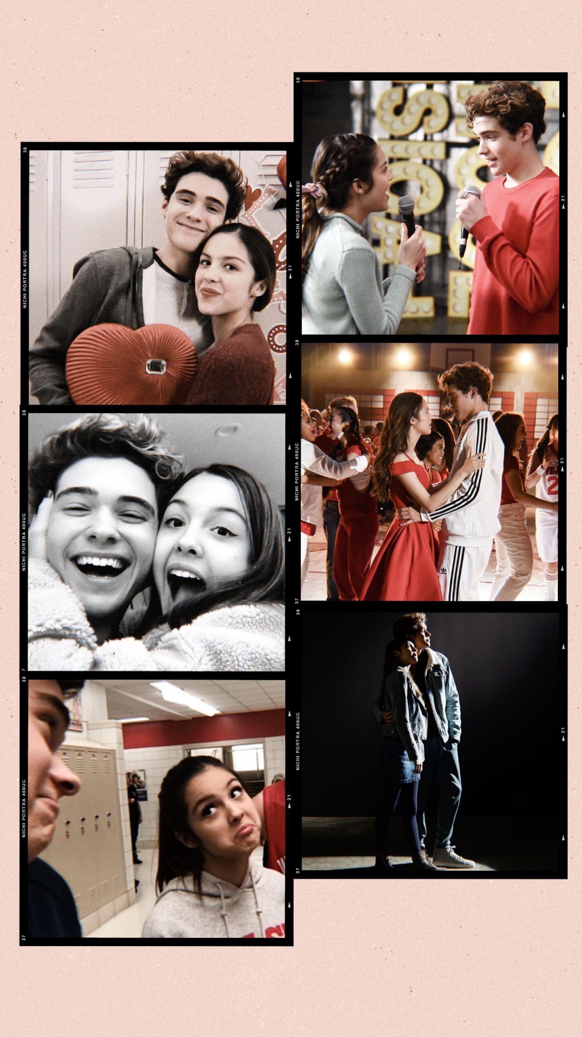 1863x3321 Olivia Rodrigo and Joshua Bassett. High school musical, High school music, High school musical 3