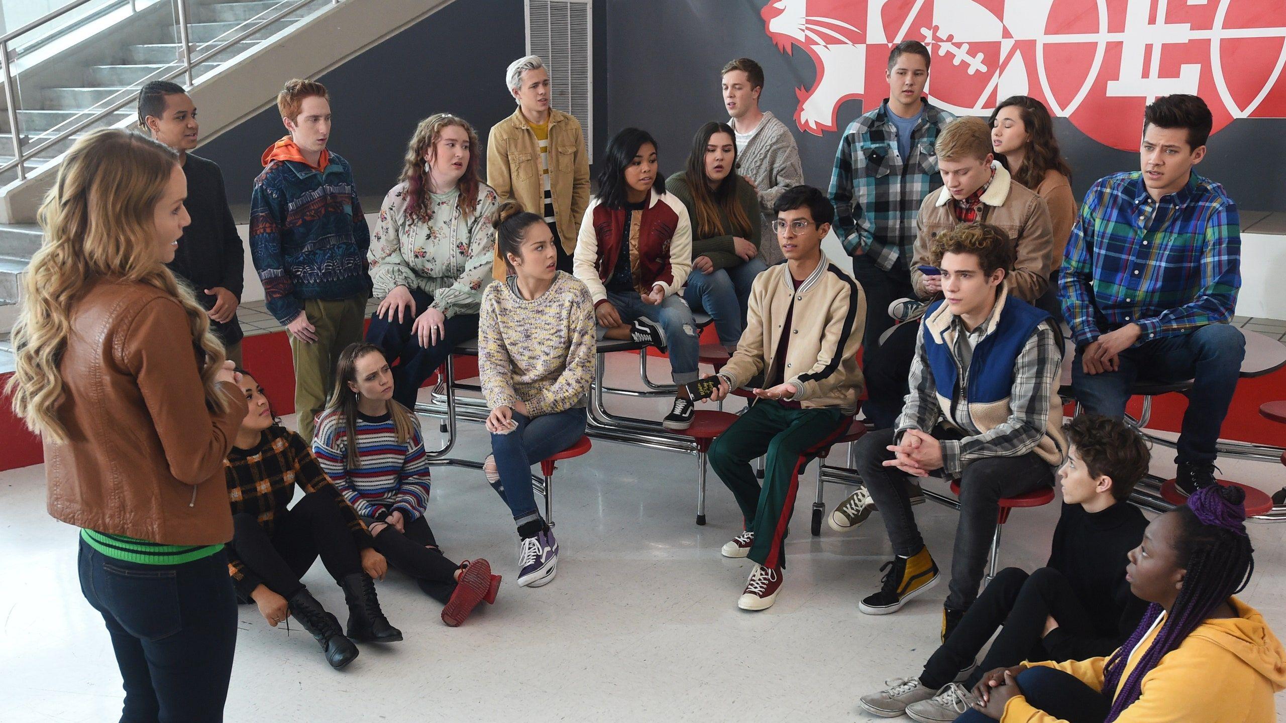 2560x1440 Original “High School Musical” Actors Lucas Grabeel and KayCee Stroh Cameo on Disney+ Series