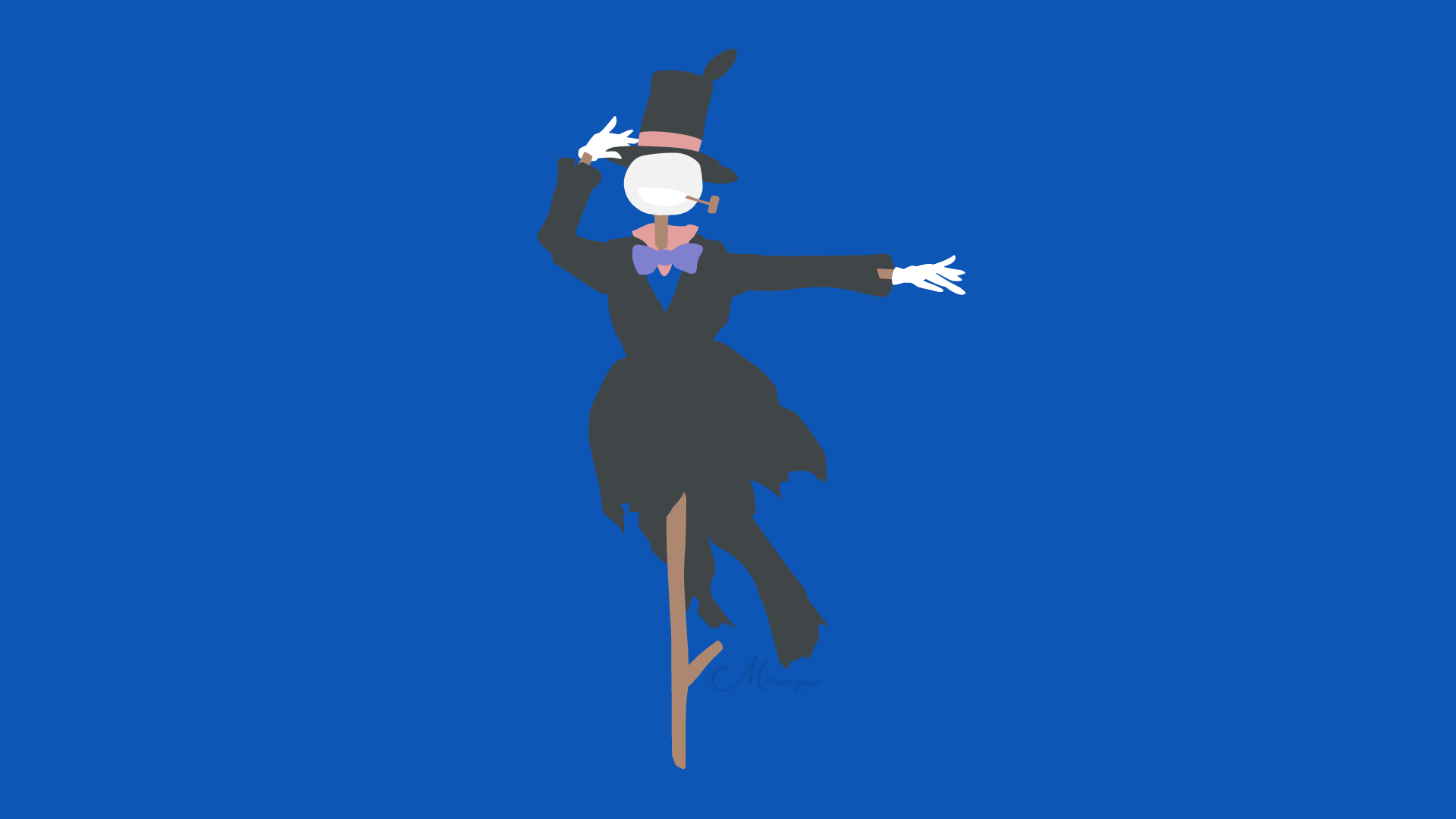 1920x1080 Howl 039 S Moving Castle Minimalist Studio Ghibli Turnip Head Howl 039 S Moving Castle Vector Wallpaper:1920x1080