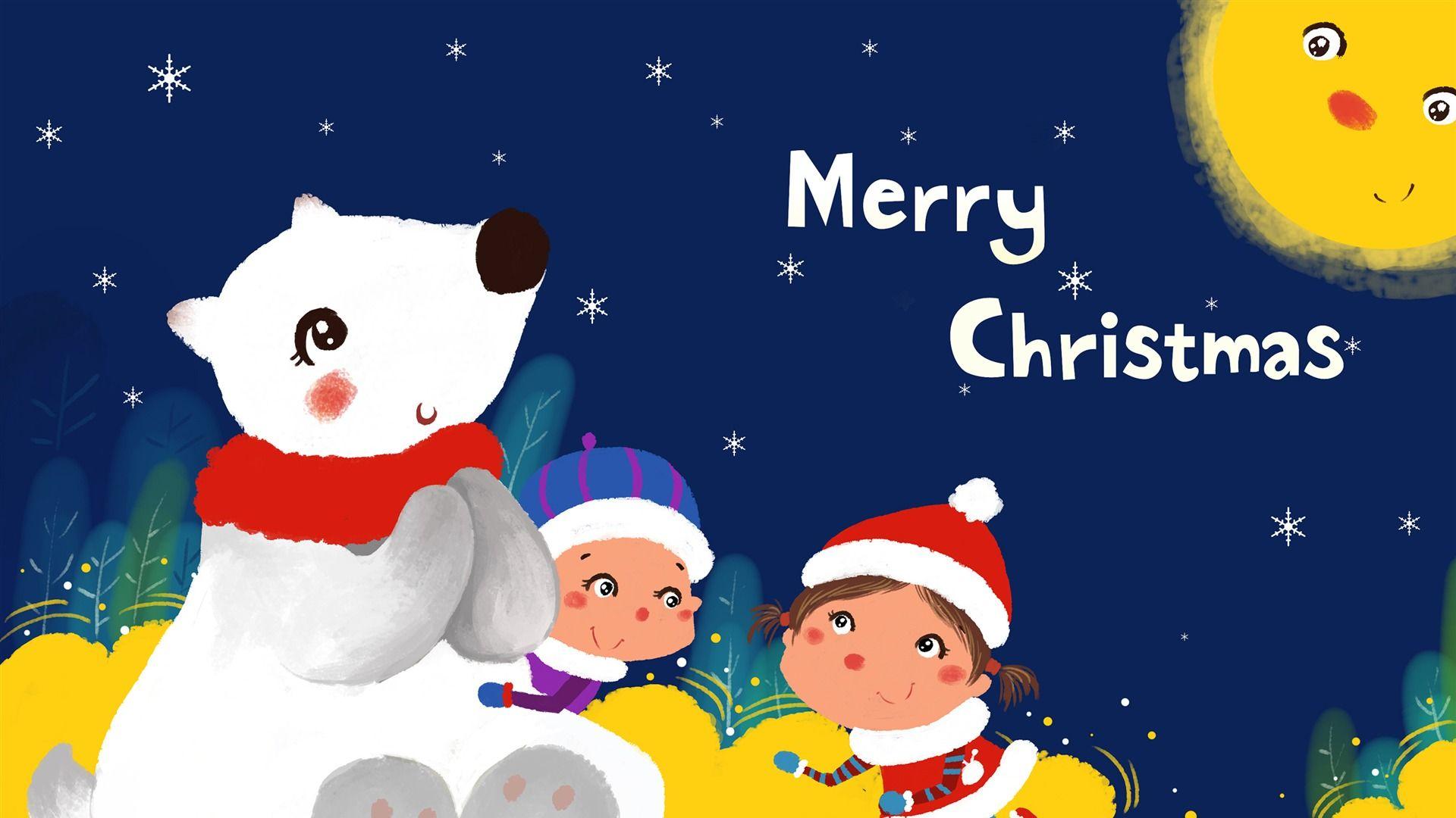 1920x1080 Merry Christmas HD Wallpaper 1080p