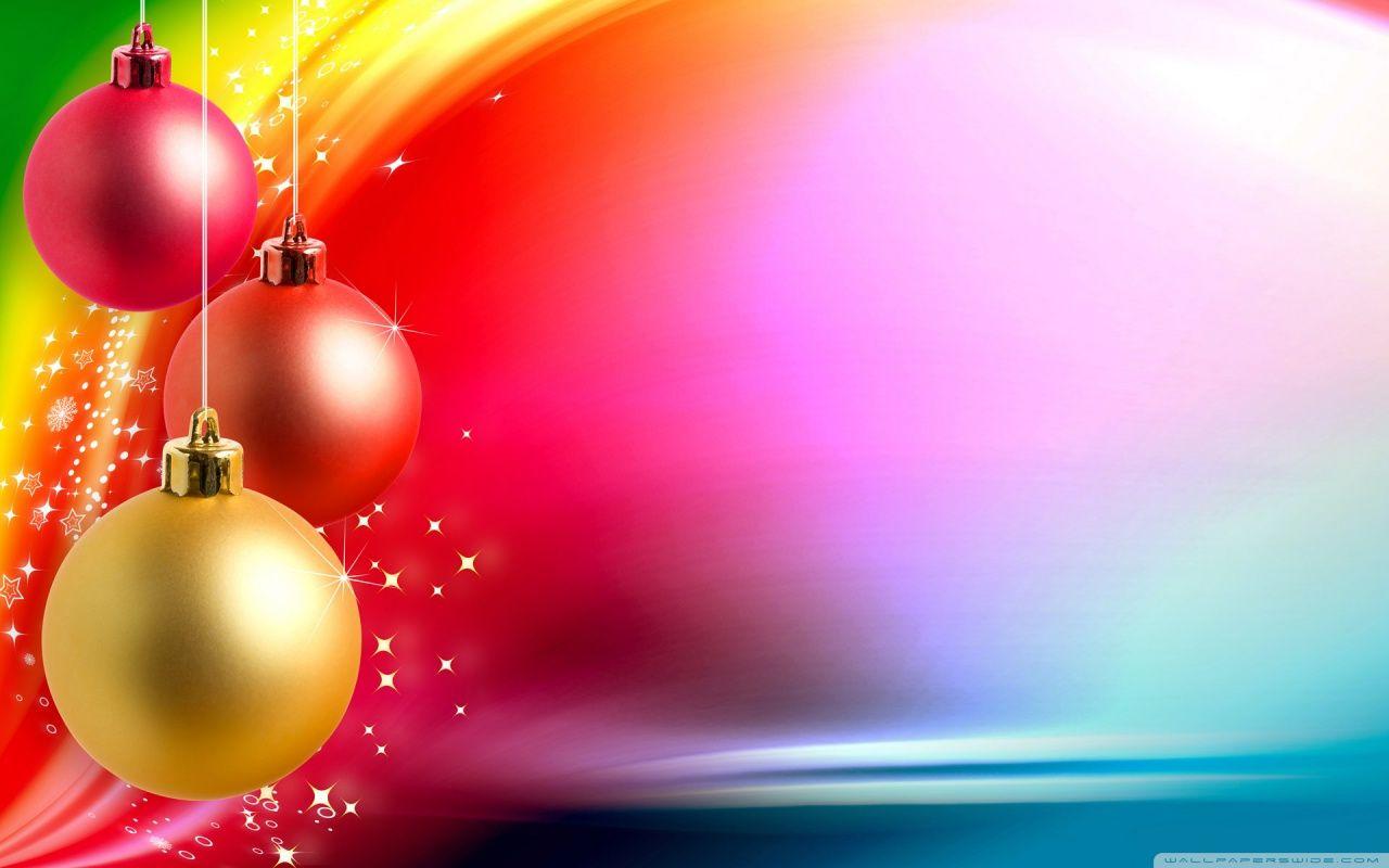 1280x800 Colorful Christmas Background Ultra HD Desktop Background Wallpaper for 4K UHD TV : Tablet