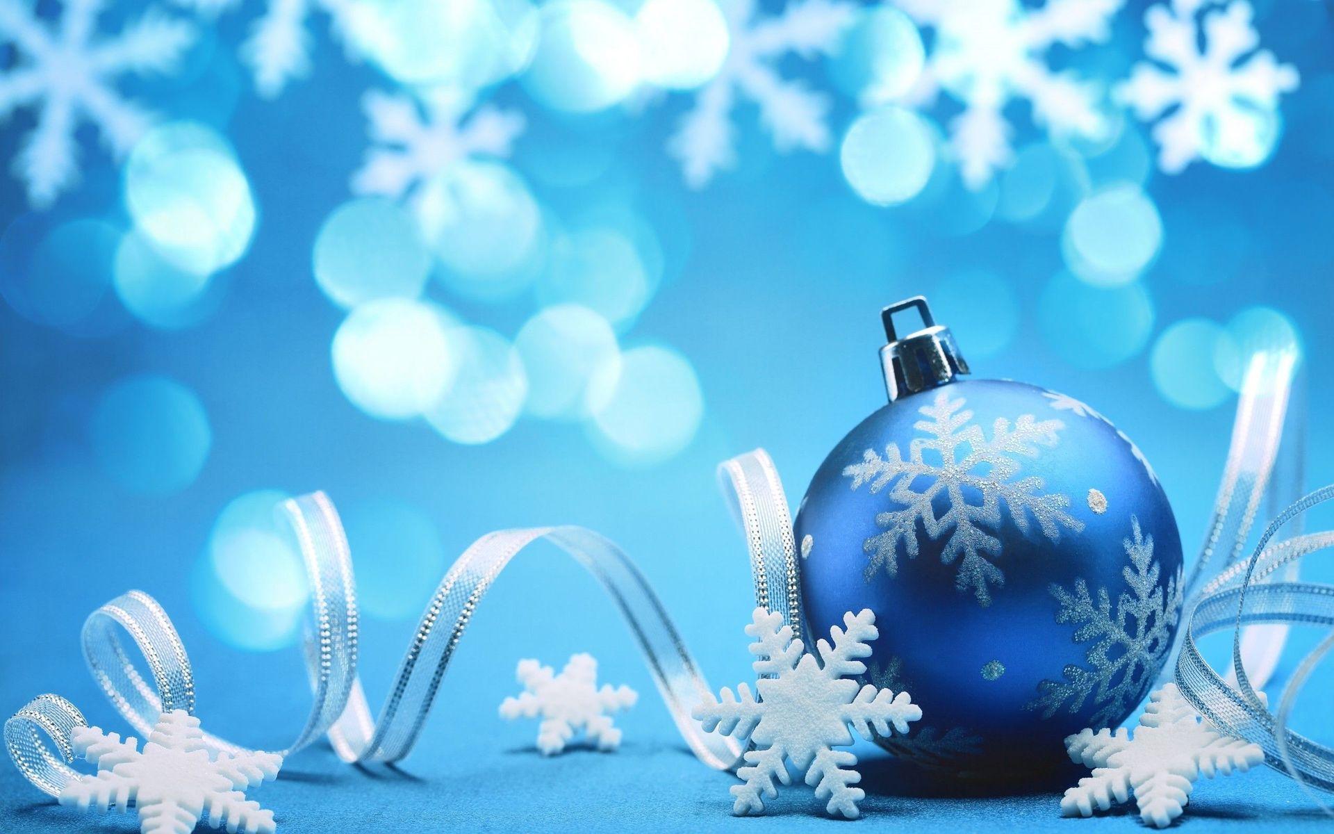 1920x1200 Blue Christmas Wallpaper Widescreen