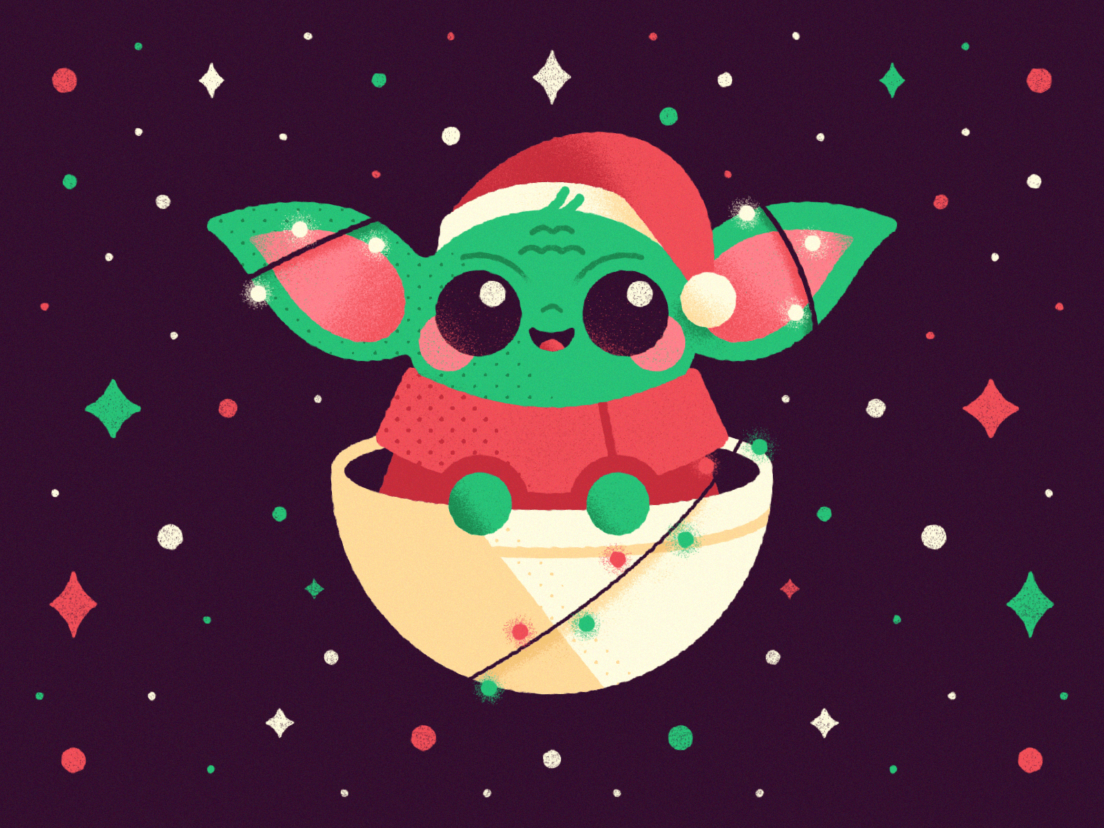 Baby Yoda Christmas Wallpapers Top Free Baby Yoda Christmas Backgrounds Wallpaperaccess