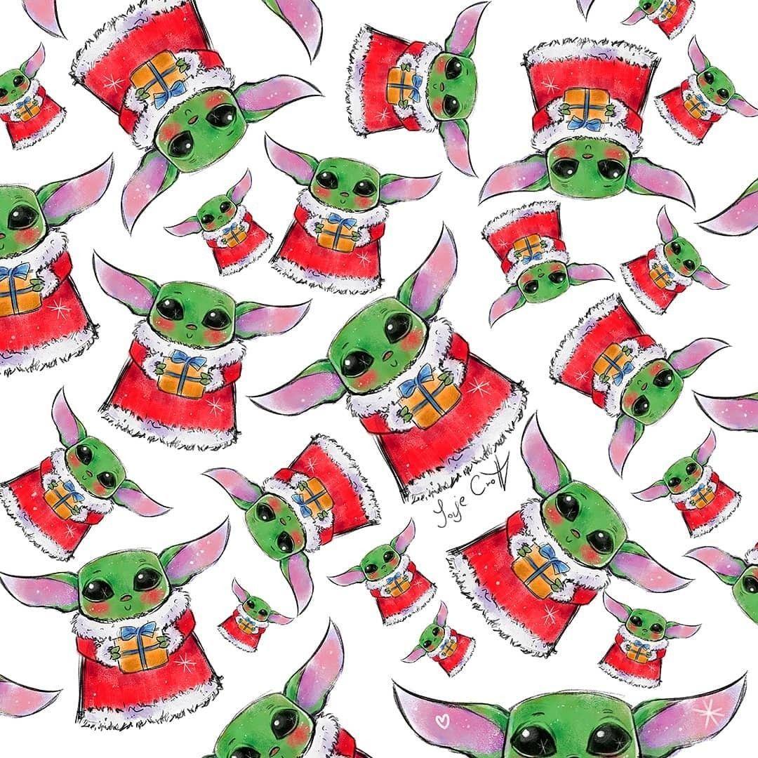 Baby Yoda Christmas Wallpapers - Top Free Baby Yoda Christmas