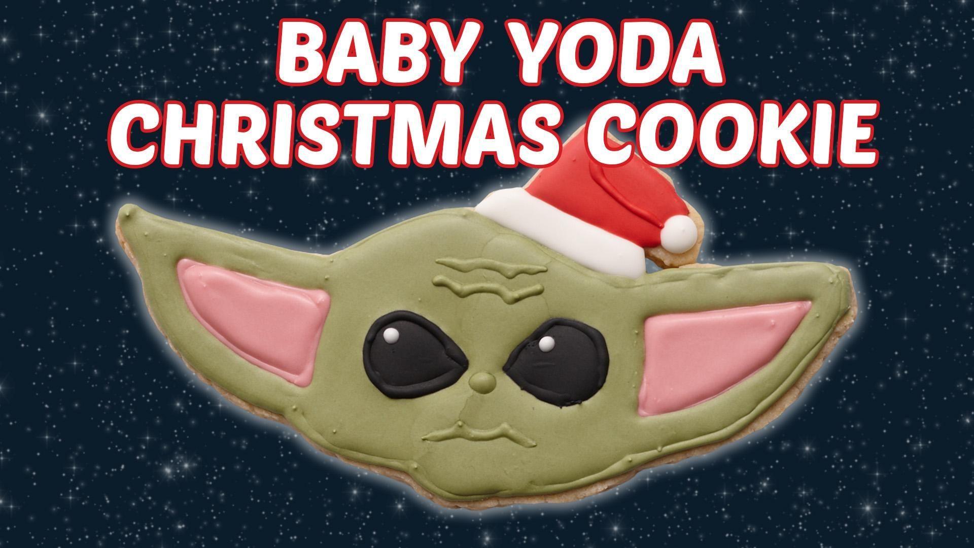 1920x1080 How to Make Baby Yoda Christmas Cookie