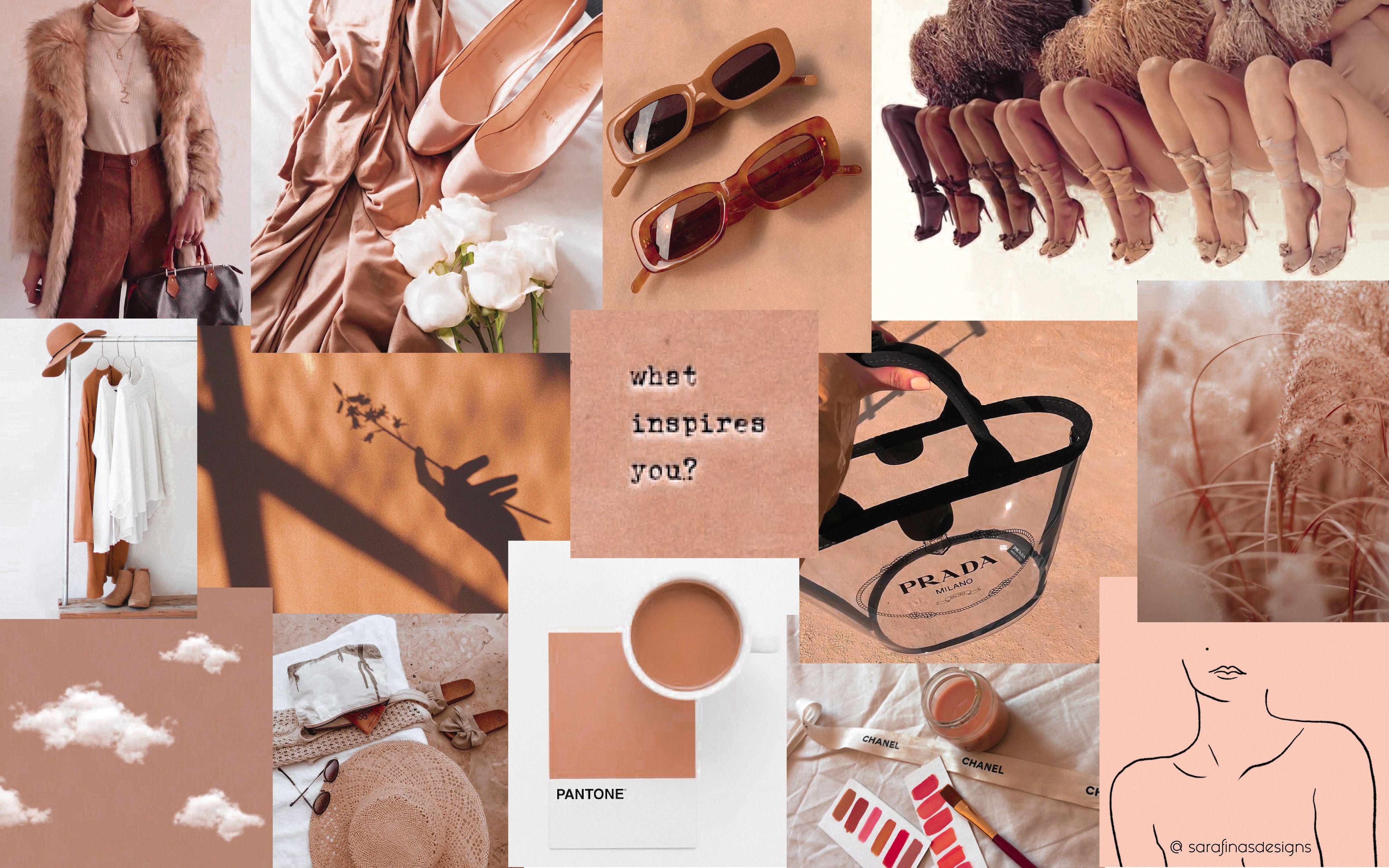 Neutral Aesthetic Desktop Wallpapers - Boots For Women