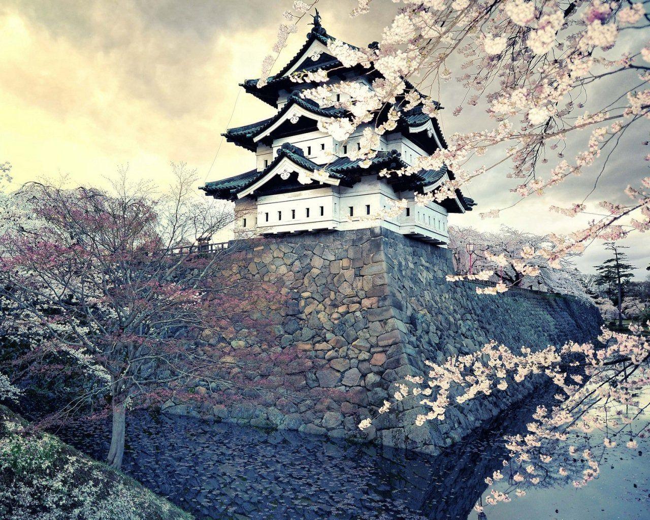 1280x1024 sakura japan spring [1280×1024]