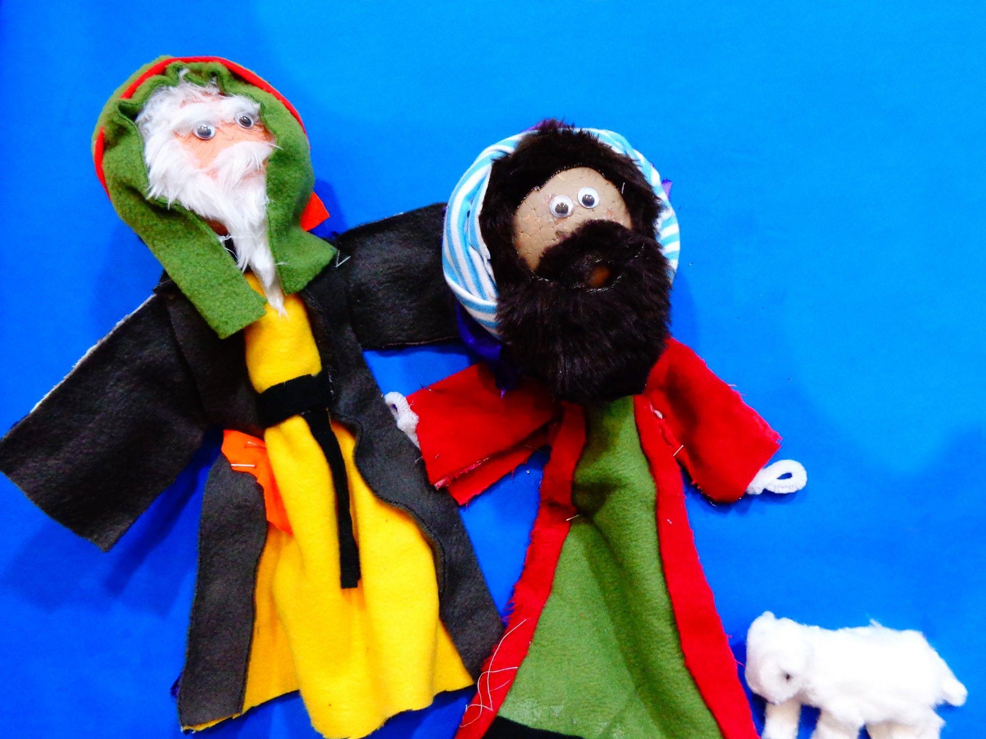 1920x1440 Christmas Shepherd Puppets Free Domain Picture