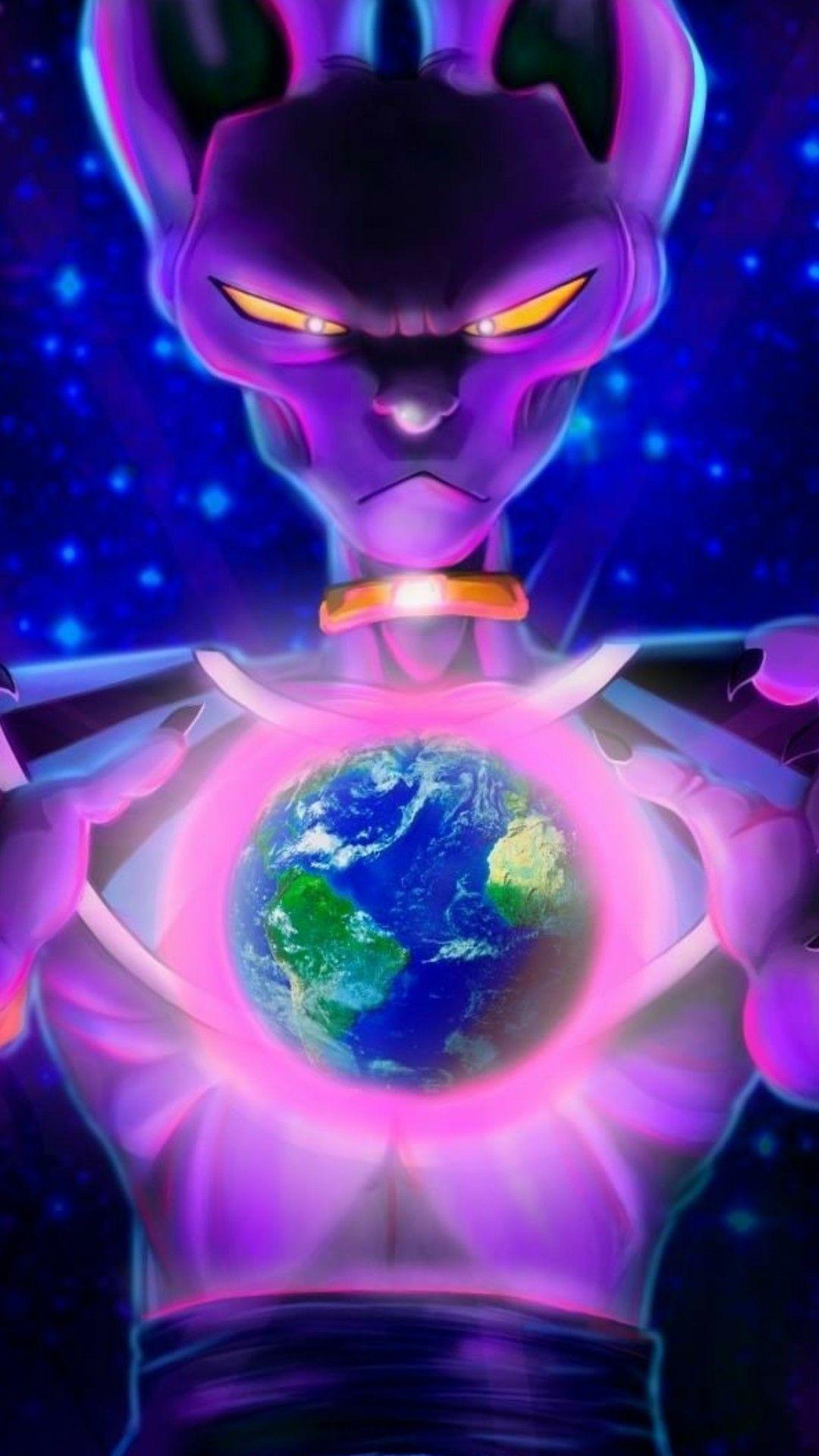 1080x1920 Beerus (ビルス Birusu) is the God of Destruction of Universe 7. Dragon ball wallpaper, Dragon ball super manga, Dragon ball super wallpaper