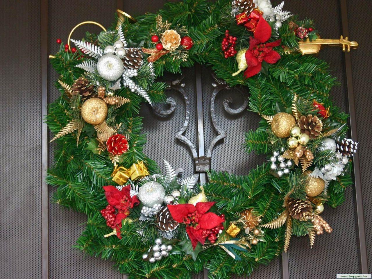 Christmas Door Wallpapers - Top Free Christmas Door Backgrounds ...