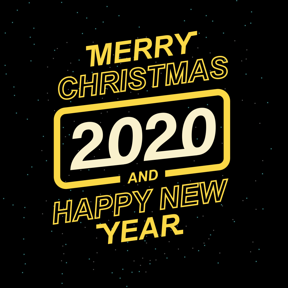 1000x1000 Happy Christmas 2020 HD Wallpaper