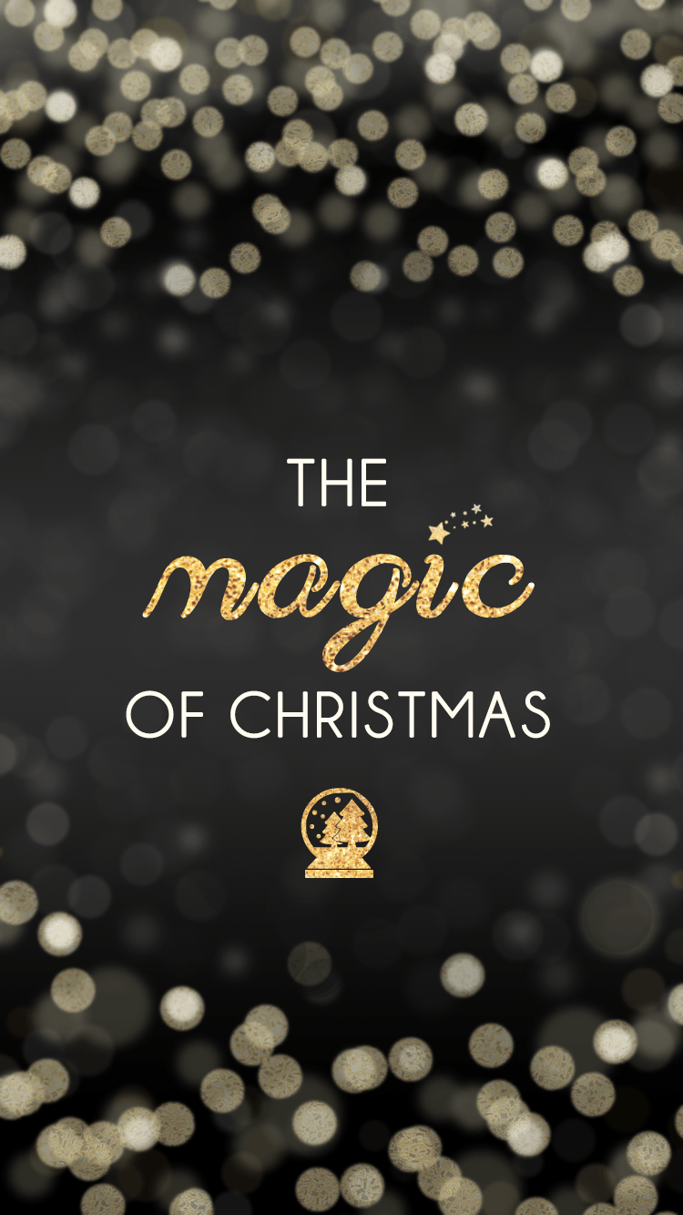 750x1334 The Magic Of Christmas <3 (free iPhone 6 Christmas wallpaper). Christmas wallpaper hd, Wallpaper iphone christmas, Christmas phone wallpaper
