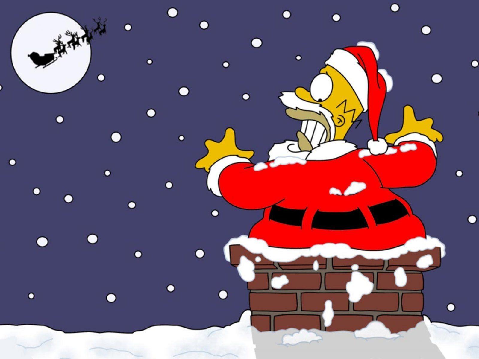 1600x1200 simpsons, Christmas Wallpaper HD / Desktop and Mobile Background