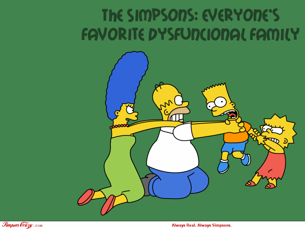 1024x768 The Simpsons