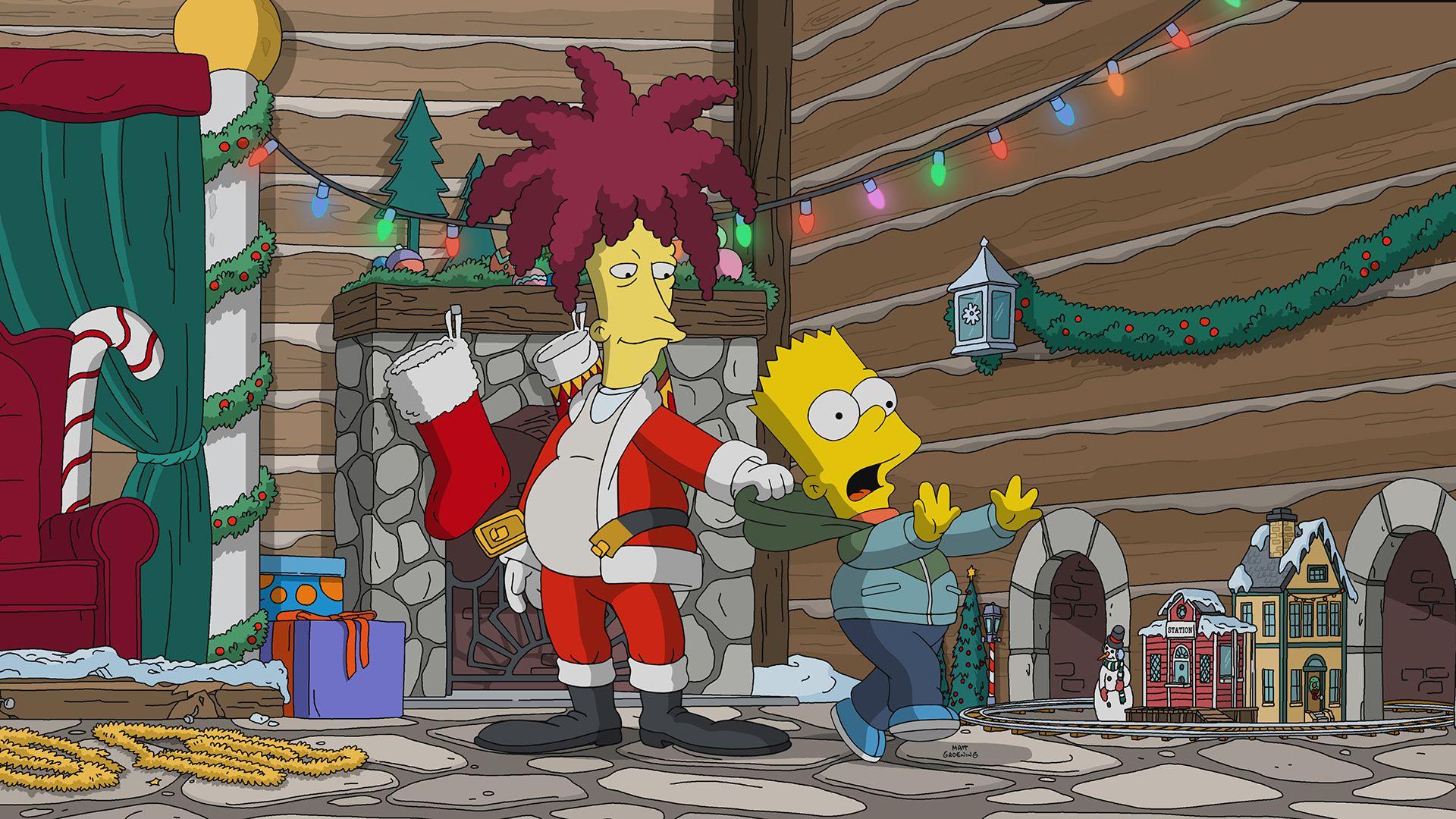 The Simpsons Christmas Wallpapers - Top Free The Simpsons Christmas