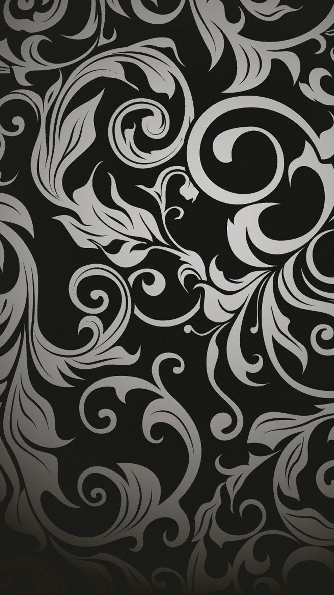 1080x1920 Black And White Abstract Wallpaper Wallpaper Src White Wallpaper Android HD Wallpaper