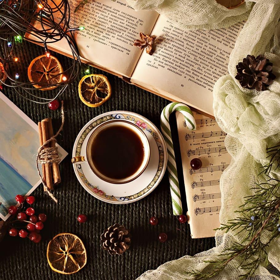 Christmas Coffee Wallpapers - Top Free Christmas Coffee Backgrounds -  WallpaperAccess