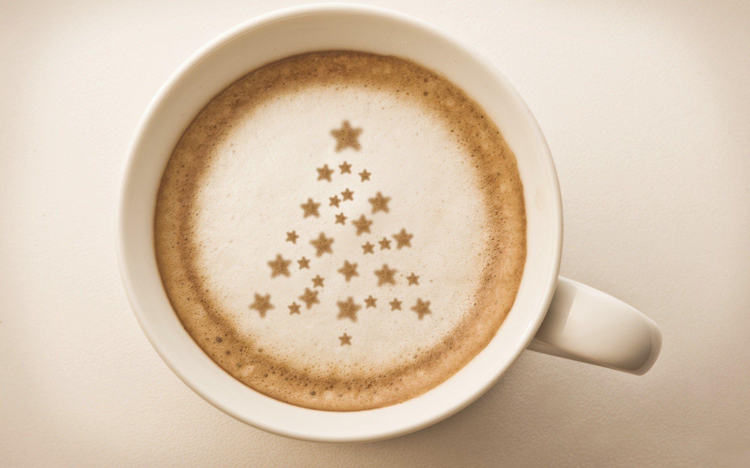2560x1600 Coffee Cup Mug Christmas Tree