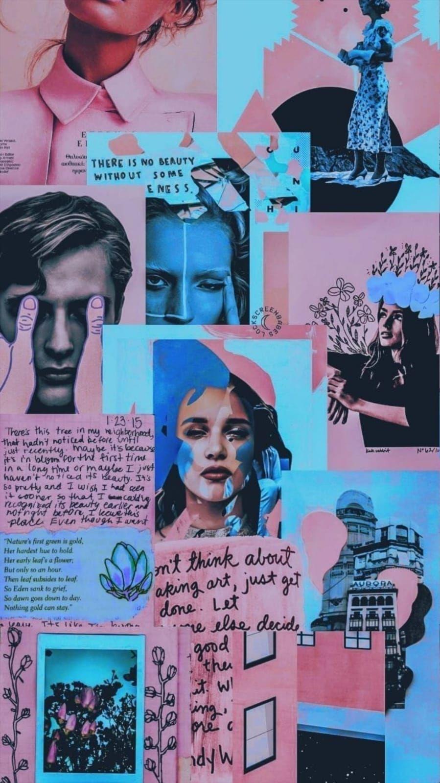 899x1599 Aesthetic Wallpaper Collage .