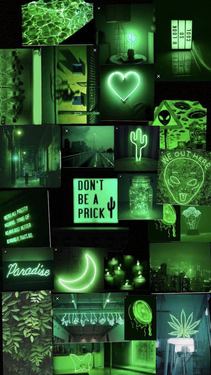 720x1280 Green Aesthetics Wallpaper