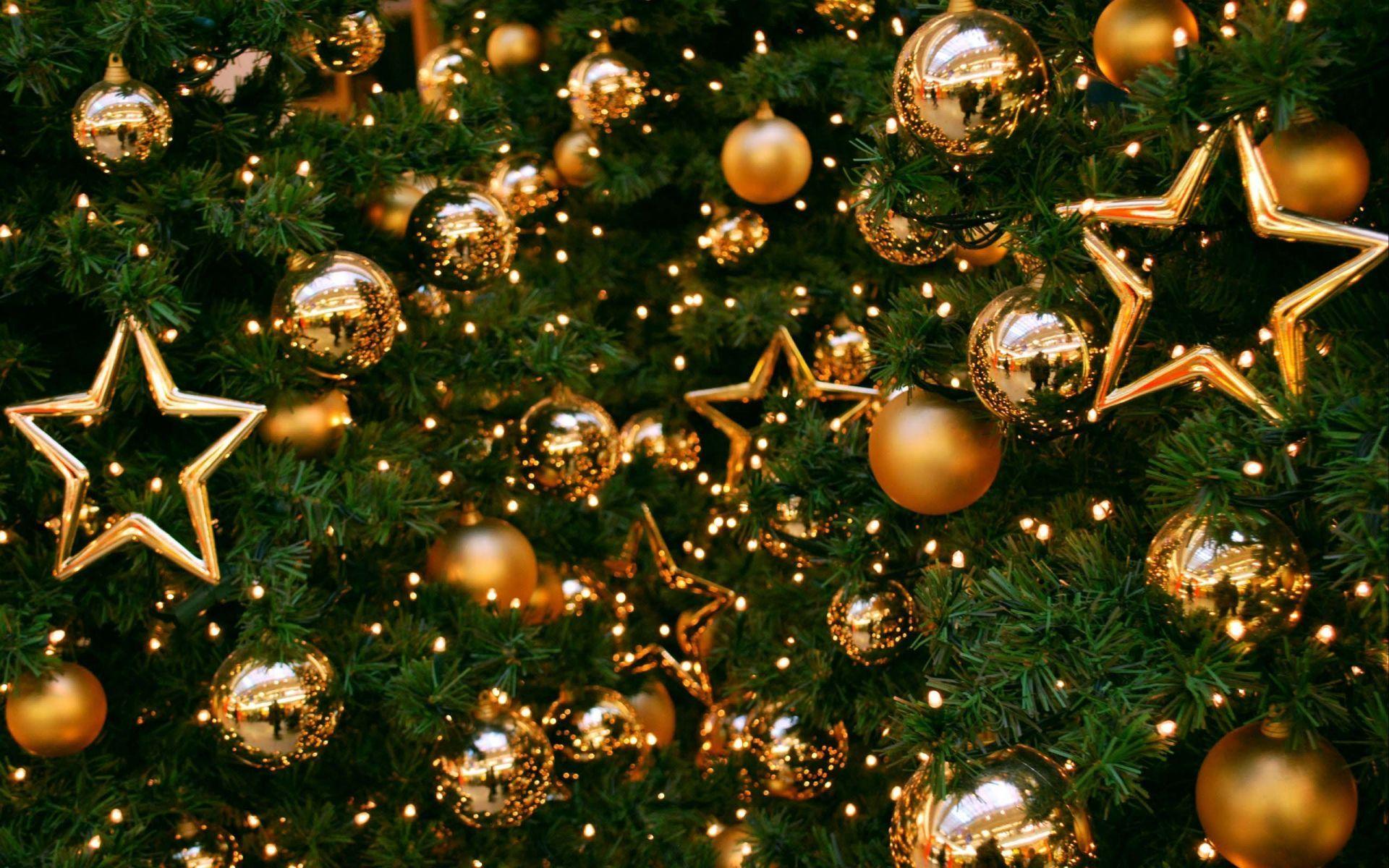 Golden Christmas Wallpapers - Top Free Golden Christmas Backgrounds ...