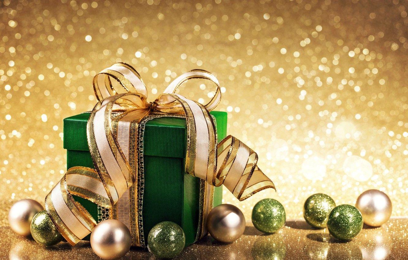 1332x850 Christmas Ball Gift Wallpaper. Wallpaper HD Quality