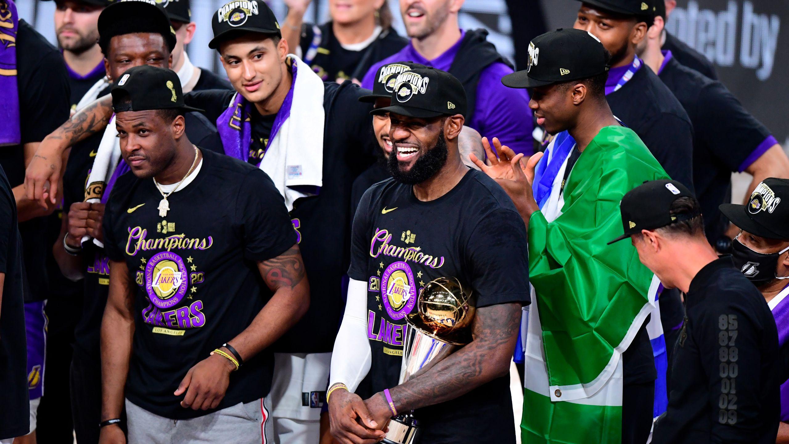 2560x1440 Lakers NBA 2K21 Ratings Revealed; LeBron James Highest Rated Player In Game