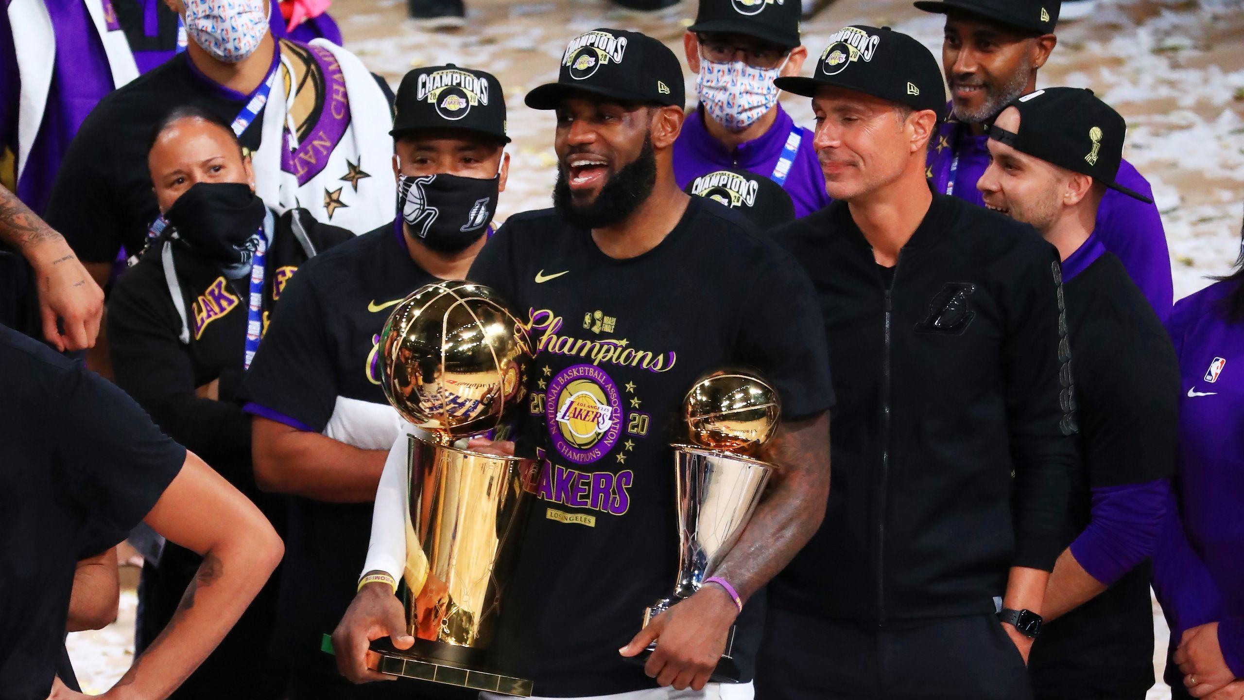2560x1440 Los Angeles Lakers NBA Champions Wallpaper