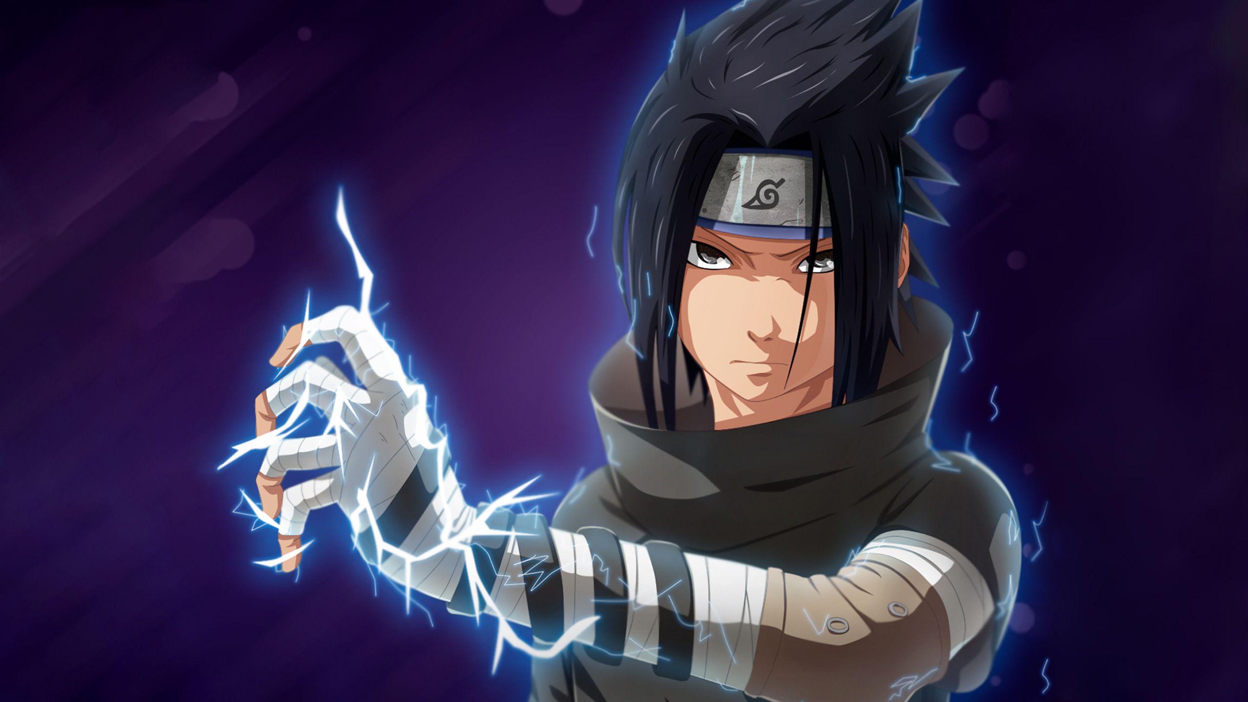 Hình nền 2560x1440 De Sasuke Uchiha