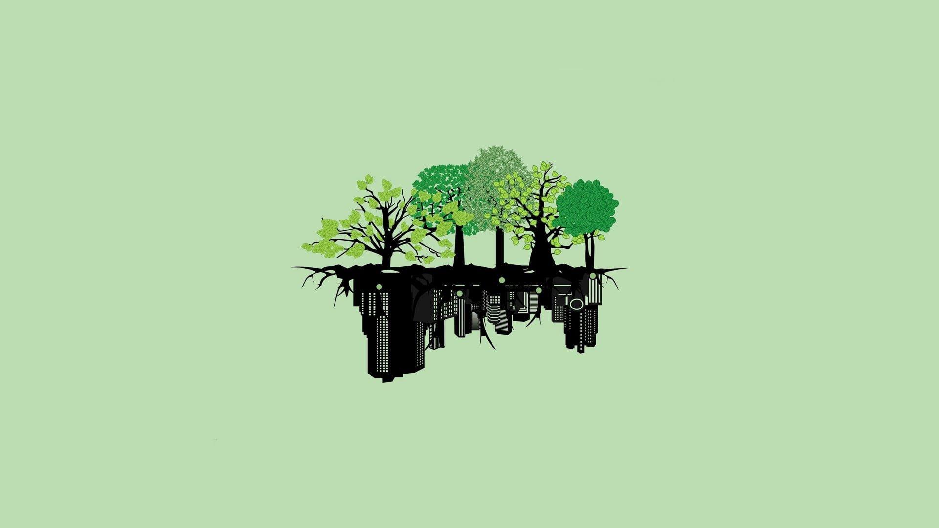 1920x1080 Nature Minimalist Wallpaper