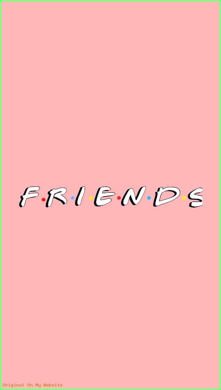 733x1290 Friends Aesthetic Wallpaper