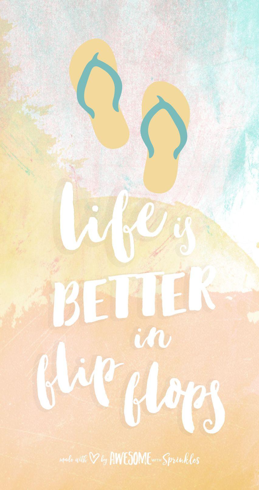 852x1608 Posiquotes} Hello Summer with Sprinkles