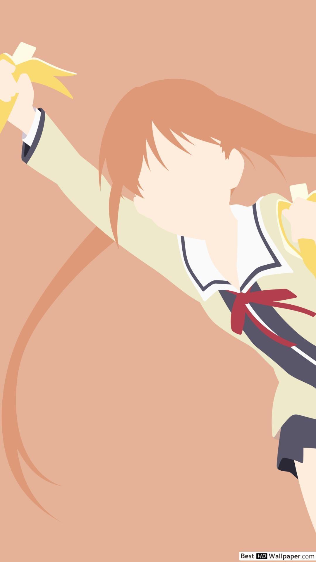 1080x1920 Yoshiko Hanabatake. Aho Girl HD wallpaper download