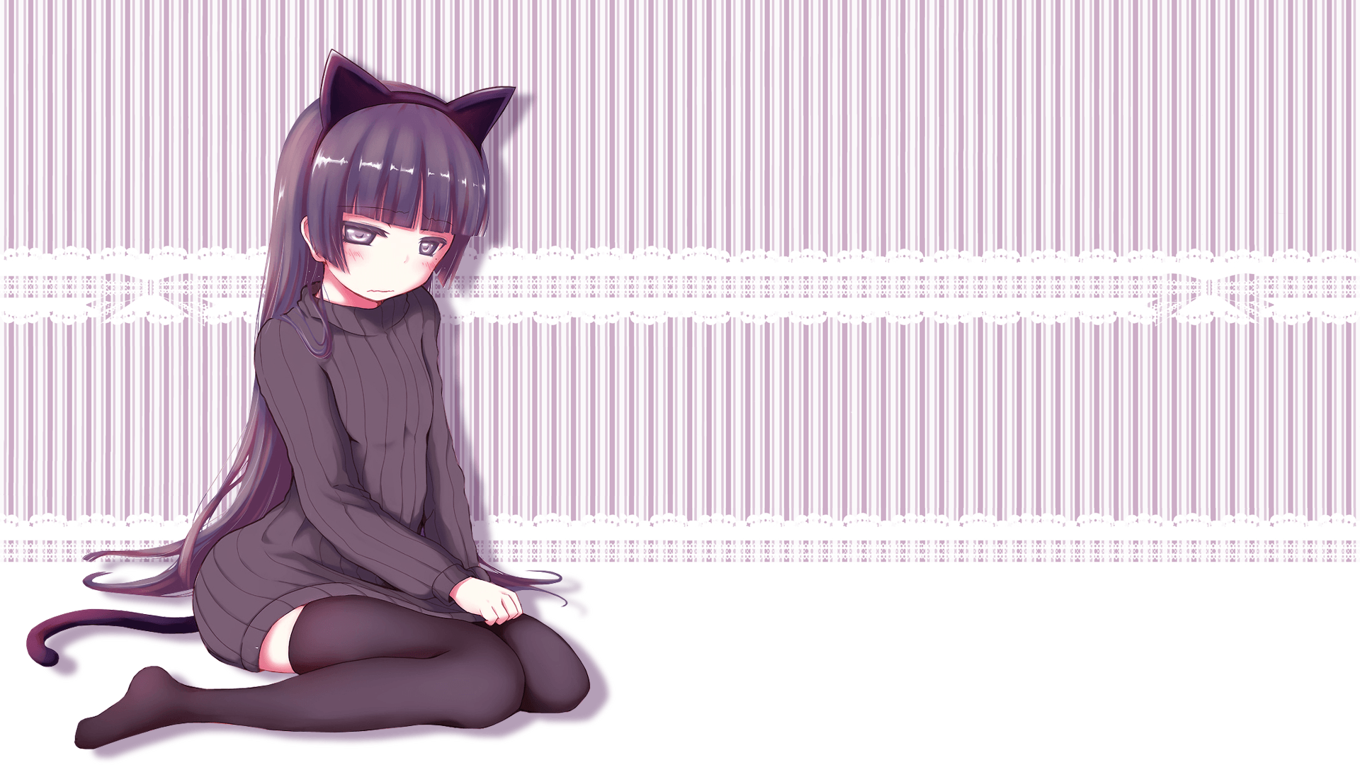 1920x1080 #Akutsu Ruri, #AHO GIRL, #anime Girls, Wallpaper