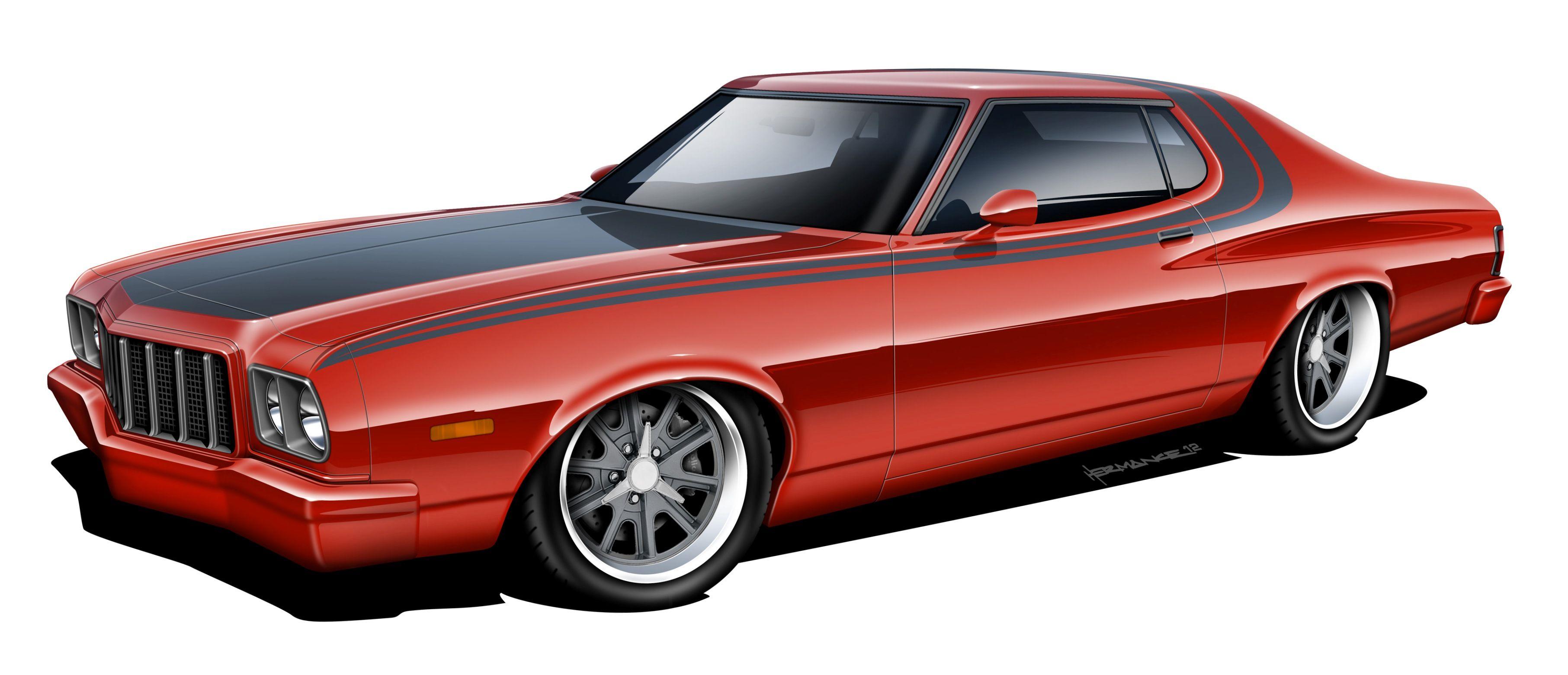 3625x1560 Vehicles Ford Gran Torino Wallpaper:3625x1560