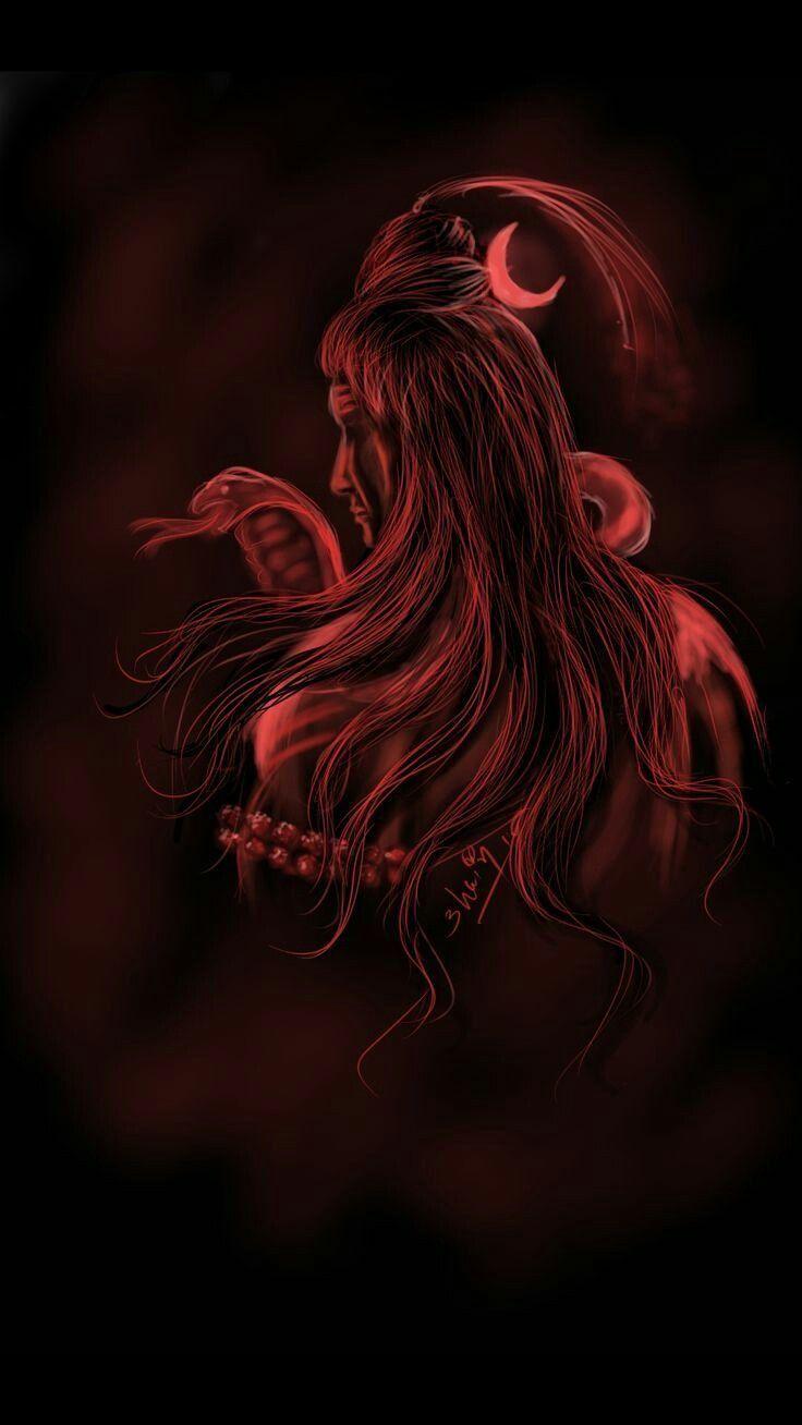 736x1308 Lord Shiva Angry