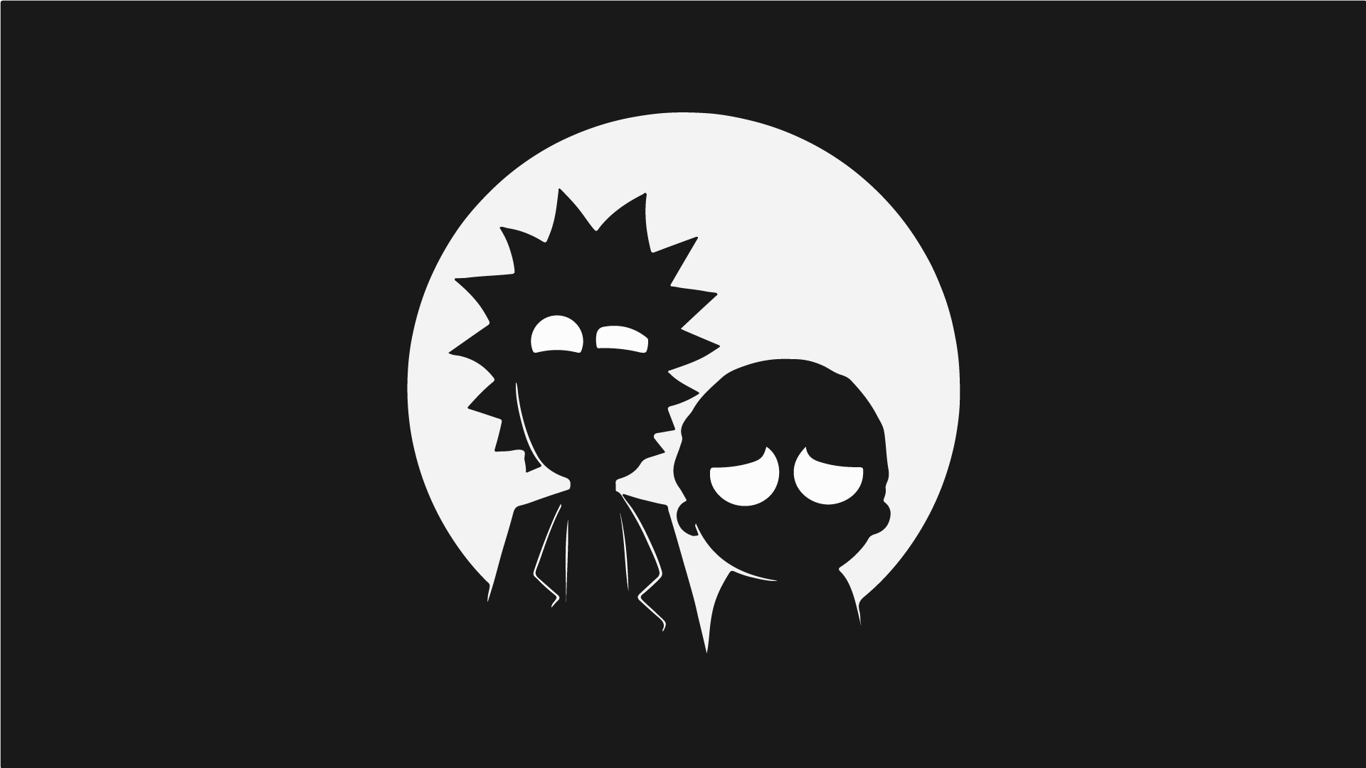 Rick And Morty Minimalist Wallpapers - Top Free Rick And Morty