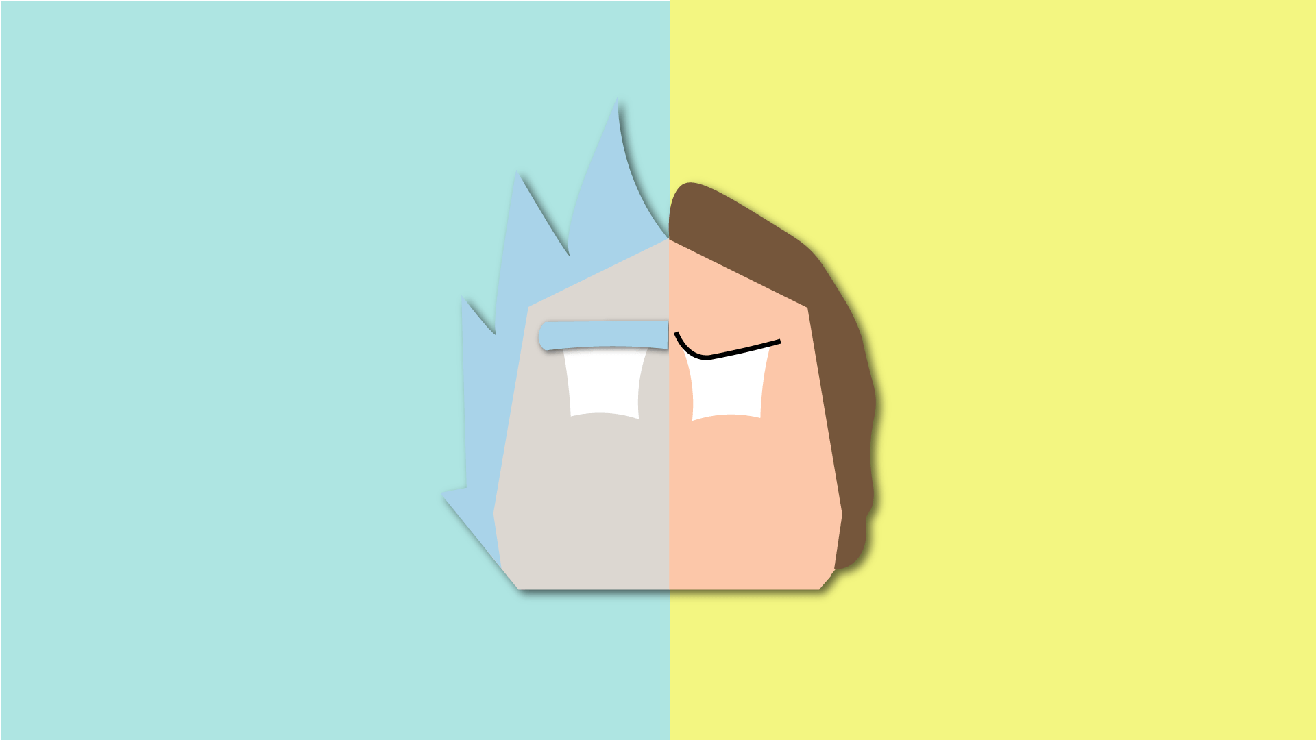 Rick And Morty Minimalist Wallpapers - Top Free Rick And Morty