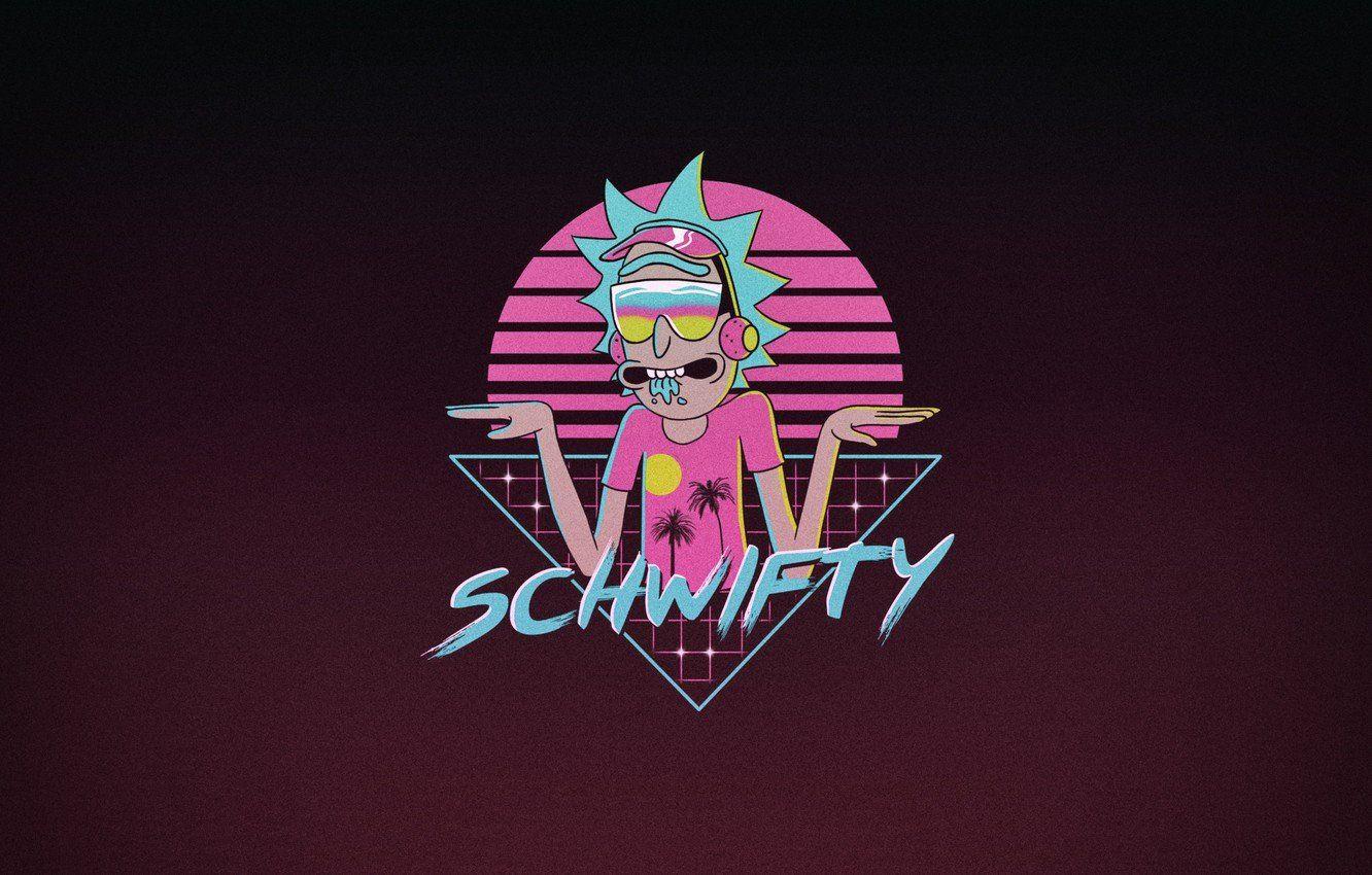 Rick and Morty Minimalist Wallpaper iPhone Phone 4K #9210e