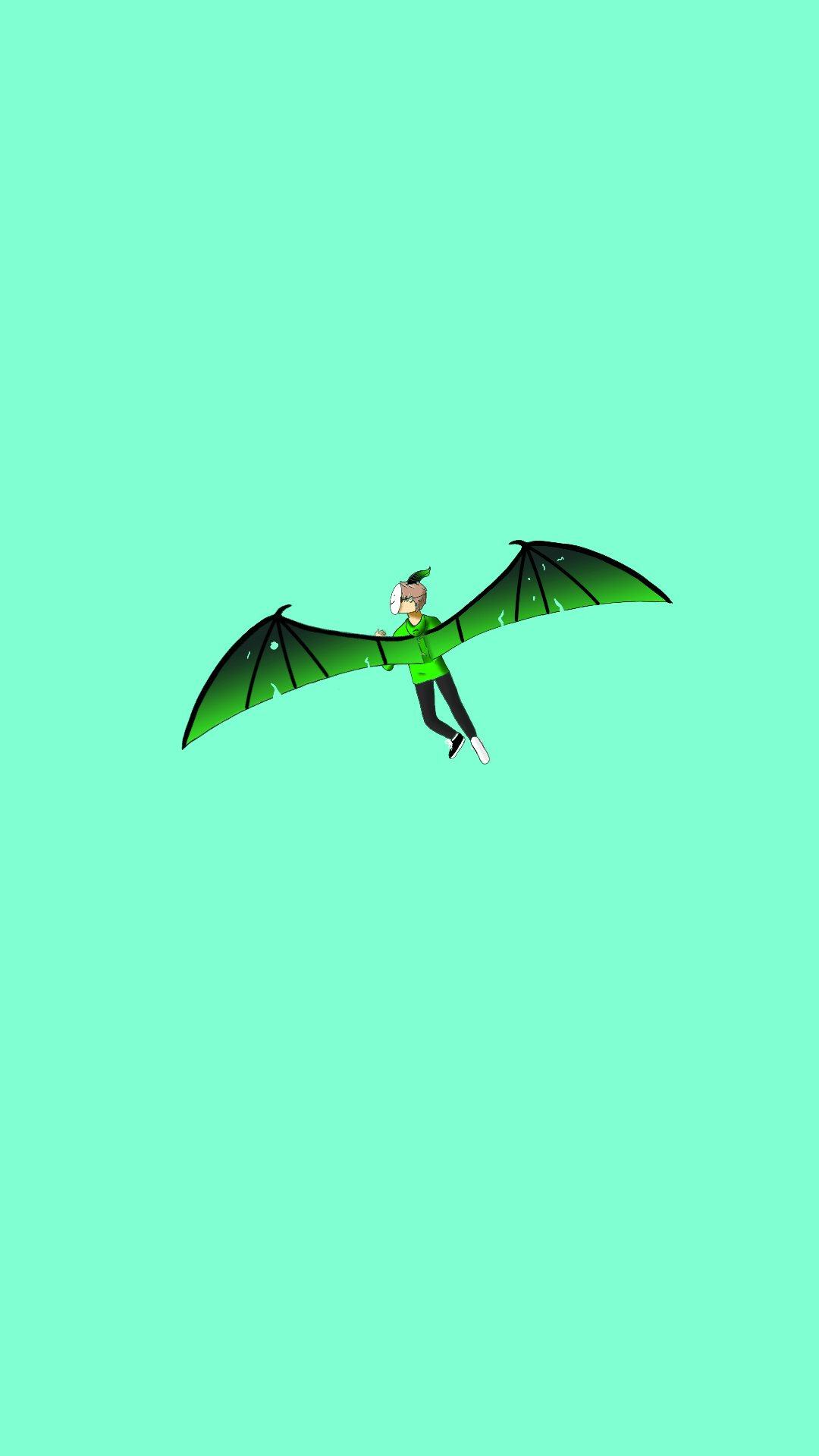 1080x1920 I Am 100% Sure I Still Didn't Post This Here. Art I Made Like 2 Months Ago In Wallpaper Size. Caption: Demon Dream
