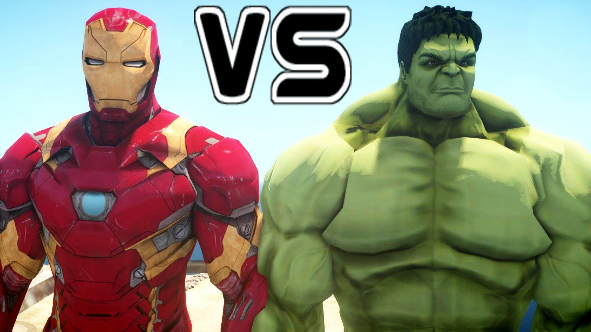 the hulk vs iron man