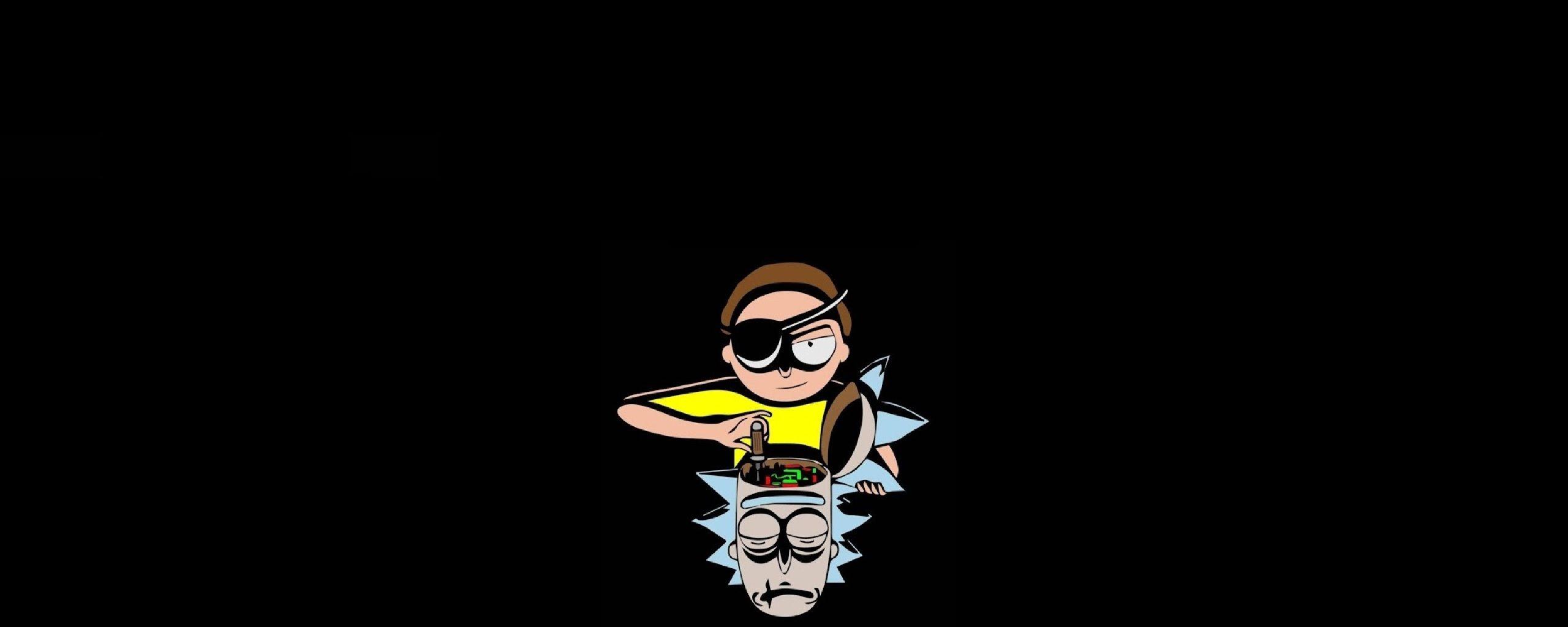 2560x1024 Rick and Morty Minimal 2560x1024 Resolution Wallpaper, HD TV Series 4K Wallpaper, Image, Photo and Background