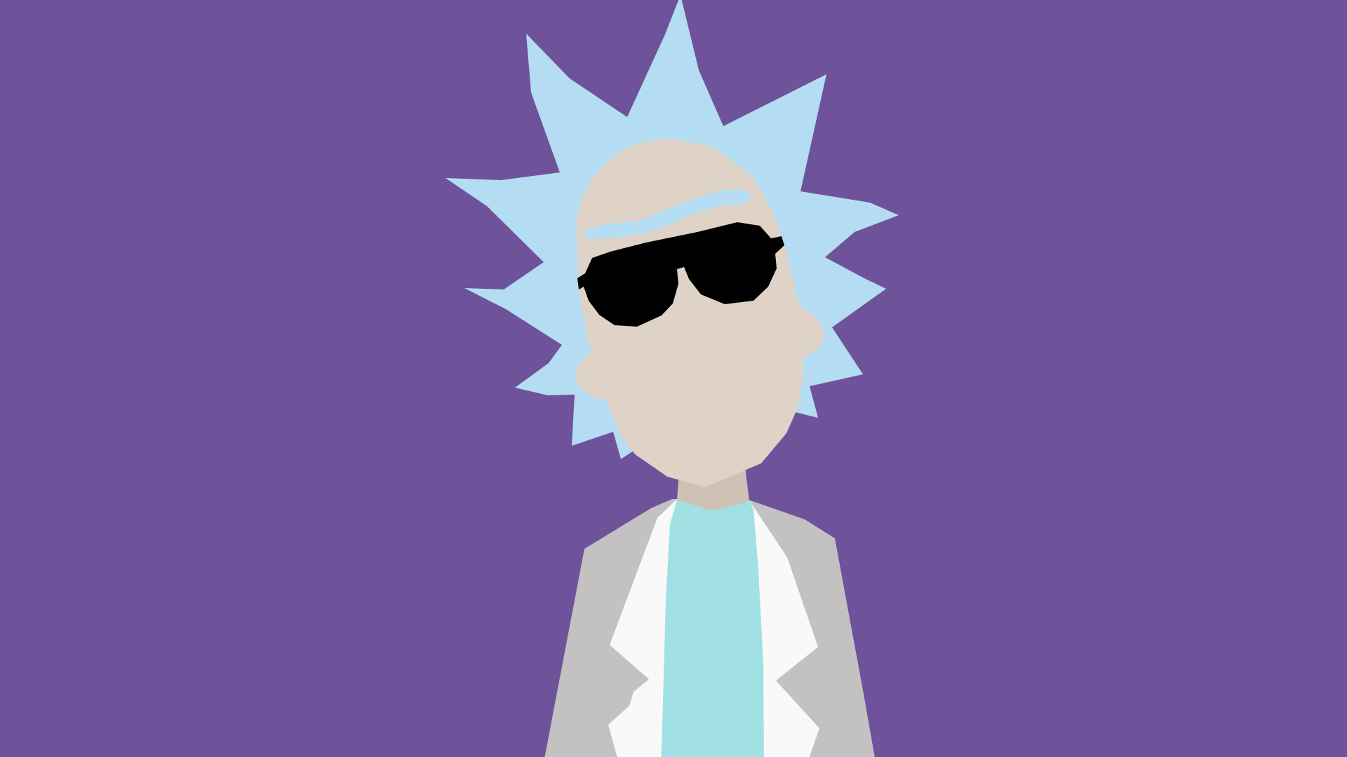 Rick And Morty Minimalist Wallpapers - Top Free Rick And Morty ...