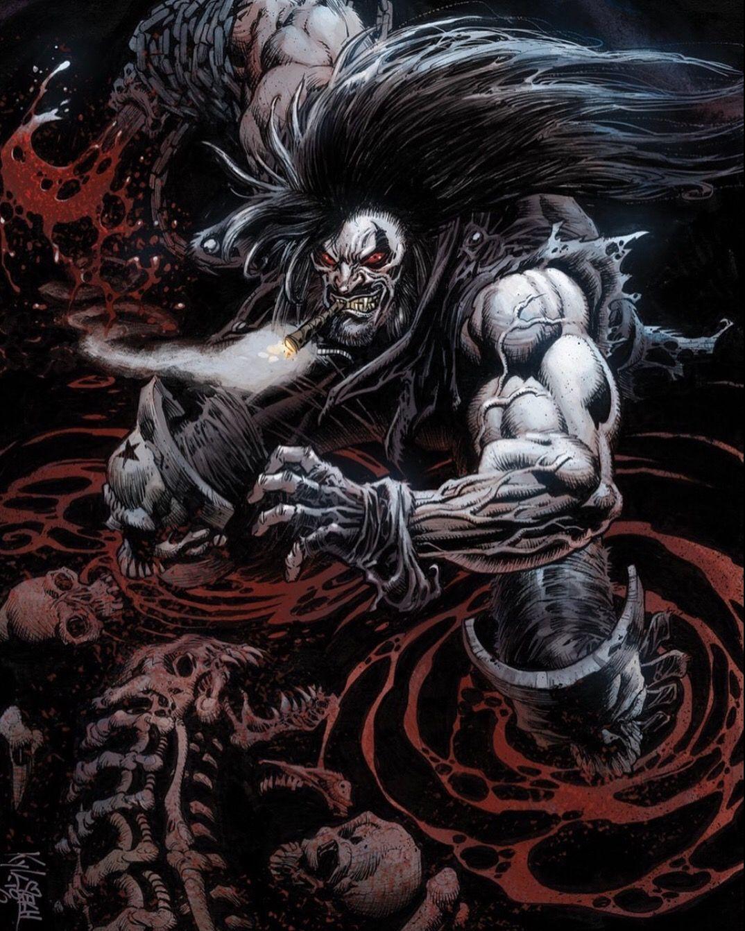 1074x1342 Lobo by Kyle Hotz. Dc comics wallpaper, Fan art dc comics, Comics artwork