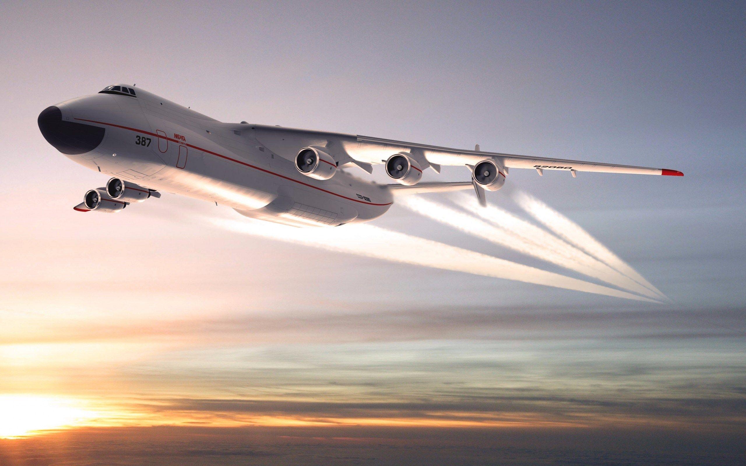 2560x1600 Aircraft Antonov Russian AN 225 Mriya Jet Drag Desktop Wallpaper