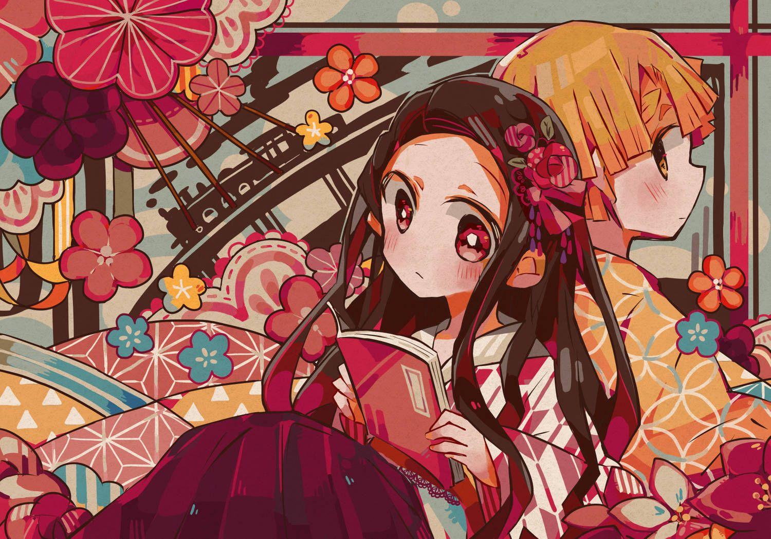 Wallpaper  Kimetsu no Yaiba Tanjiro Kamado Kamado Nezuko Zenitsu  Agatsuma Inosuke Hashibira Kamado Tanjir Kanao Tsuyuri anime girls  anime boys 1920x1080  Droudrou  1911745  HD Wallpapers  WallHere