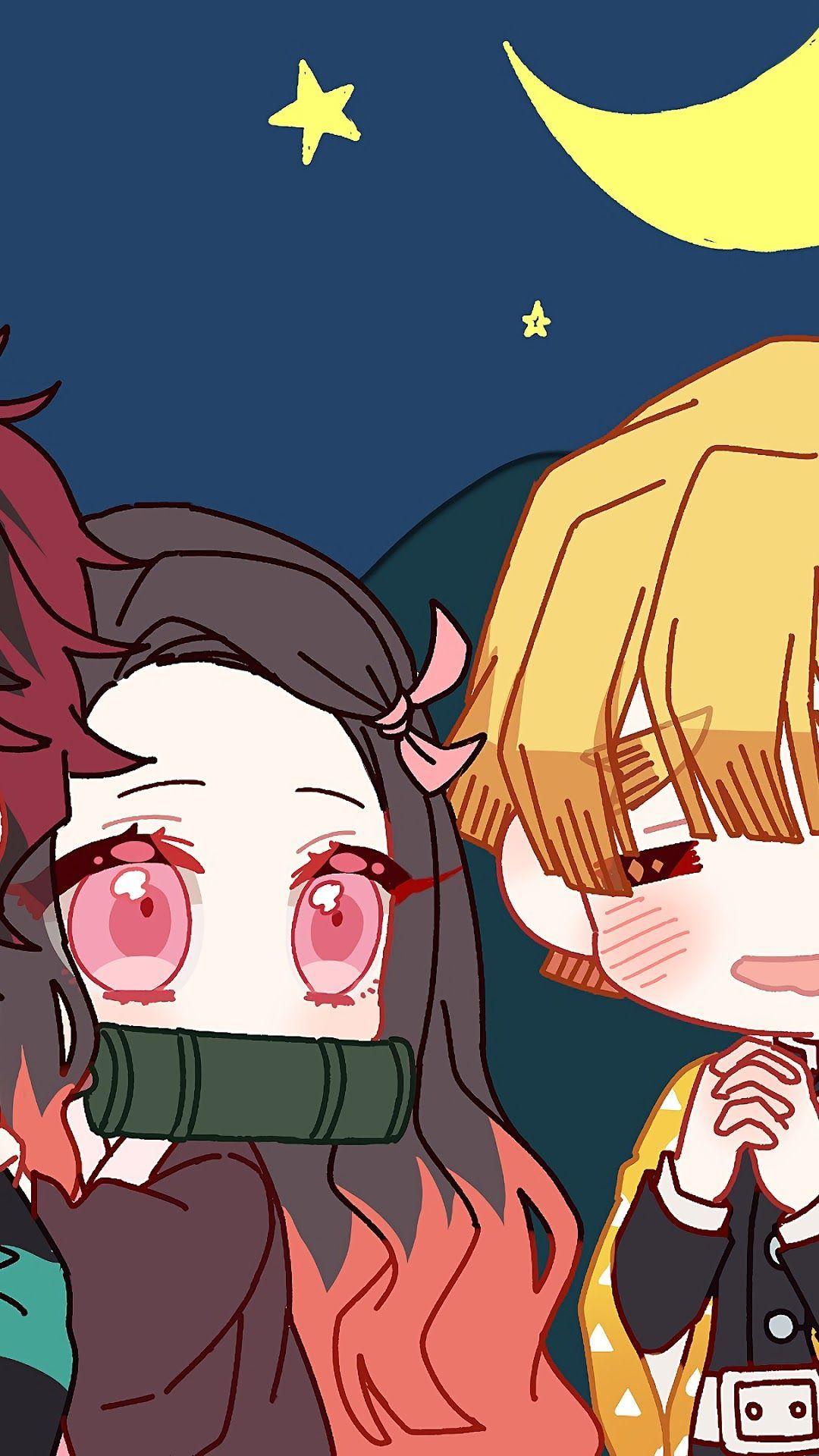 1080x1920 Zenitsu And Nezuko Wallpaper