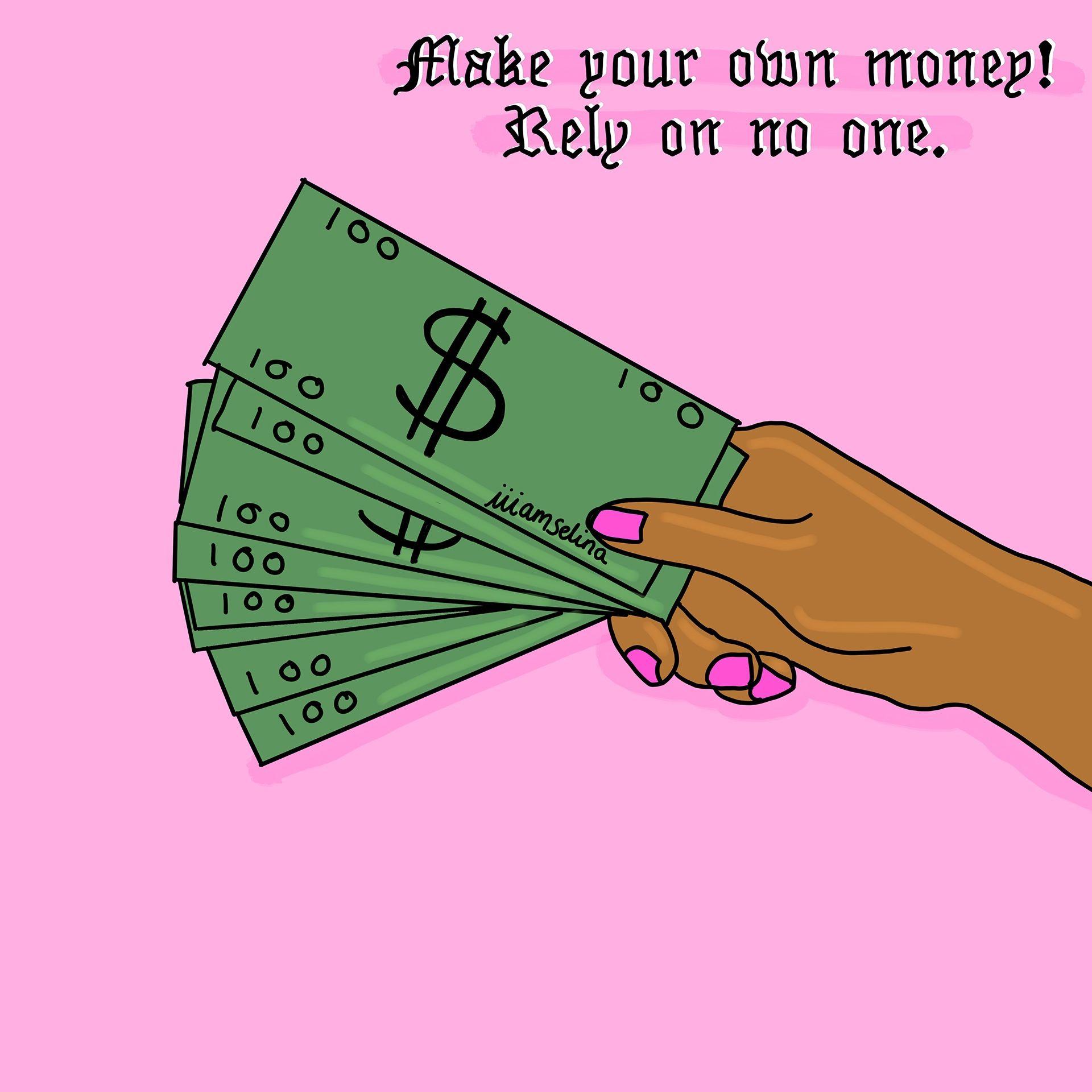 1920x1920 Rely on no one by Selina Finch.COM. Mood pics, Mood wallpaper, Black girl magic art