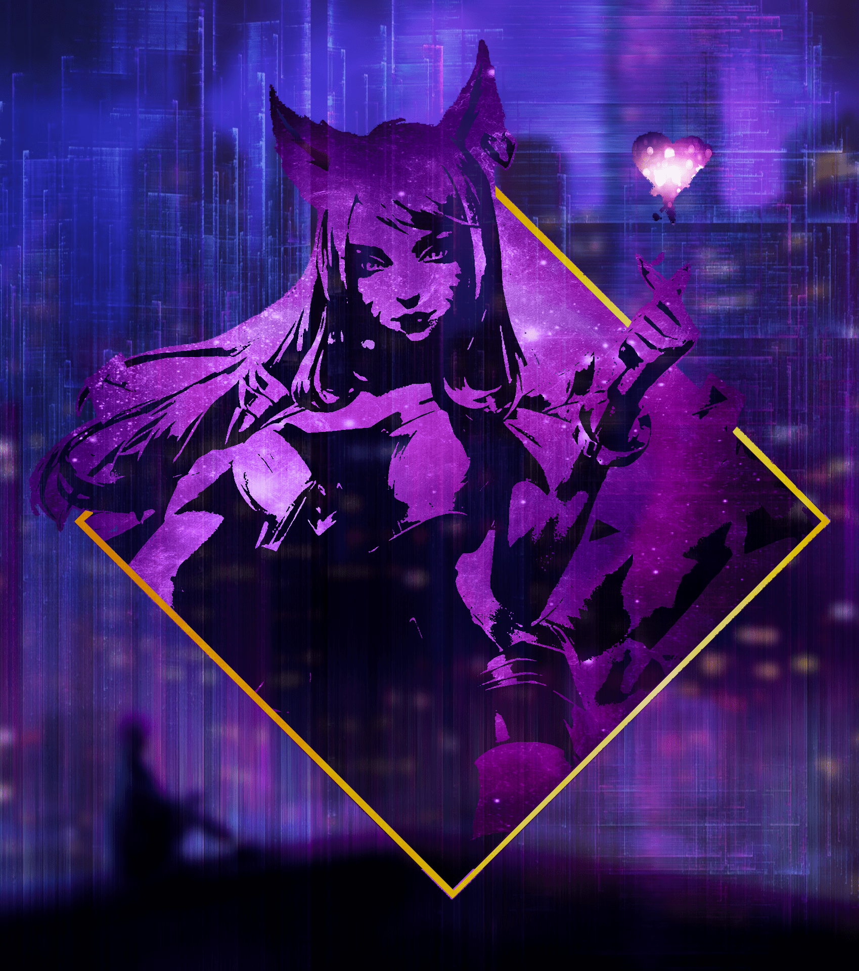 1699x1920 KDA All Out Wallpaper
